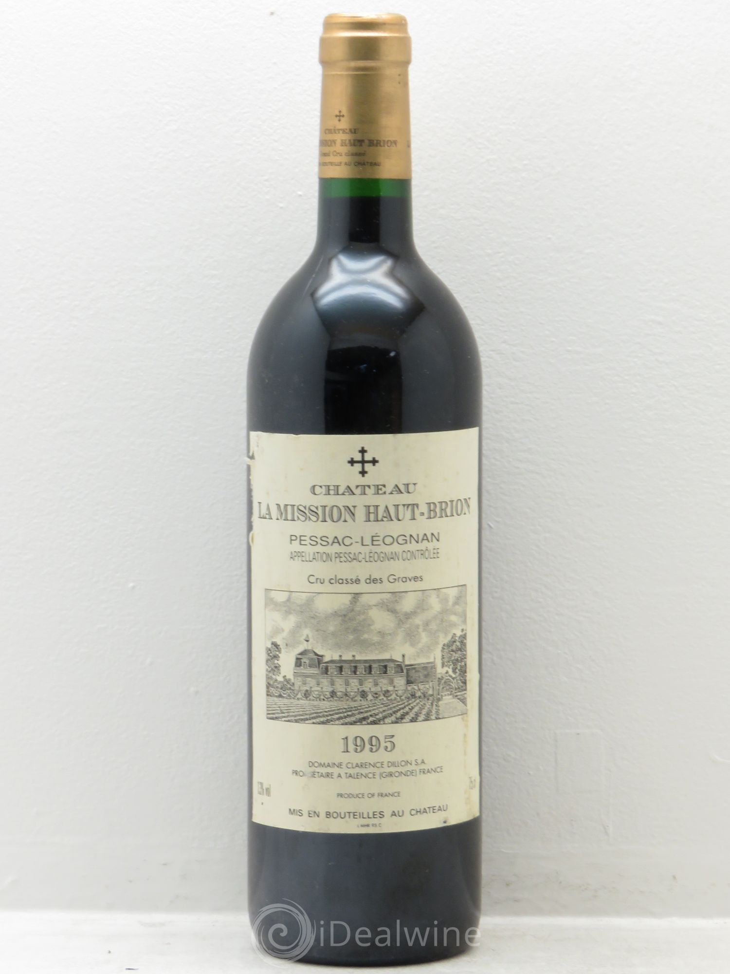 Château la Mission Haut-Brion Cru Classé de Graves 1995 - Lot de 1 bouteille - 0