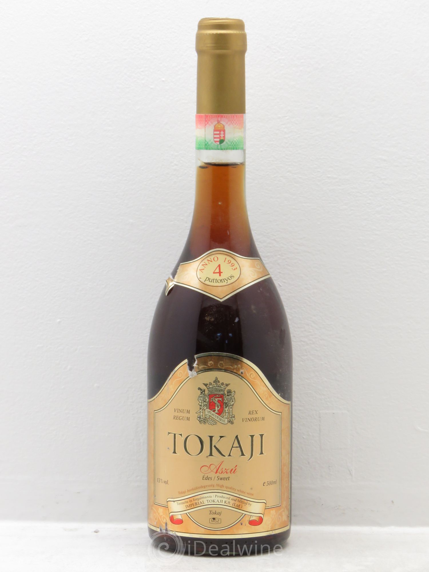 Tokaji 1993 - Posten von 1 Flasche - 0