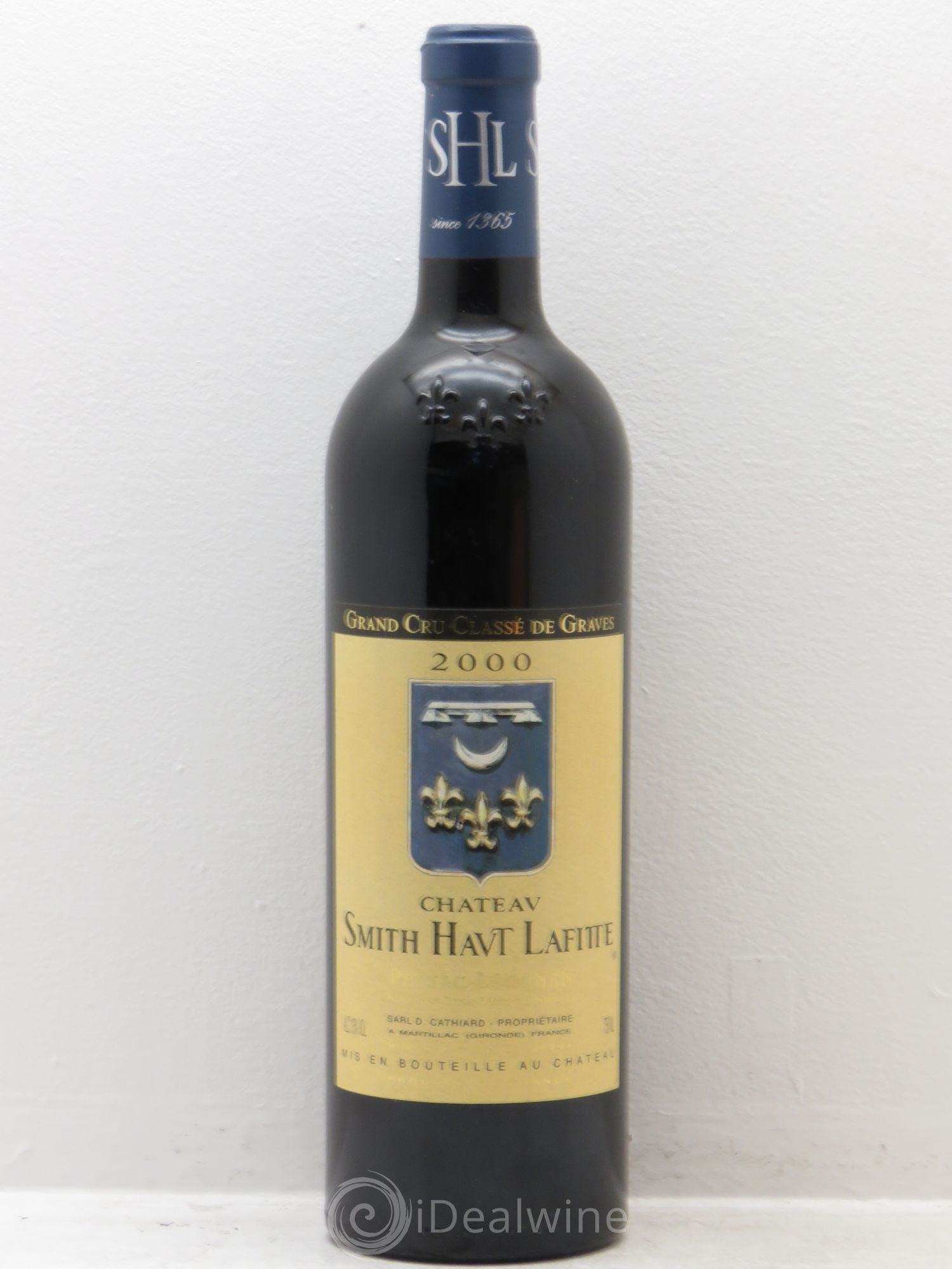 Château Smith Haut Lafitte Cru Classé de Graves 2000 - Lot de 1 bouteille - 0