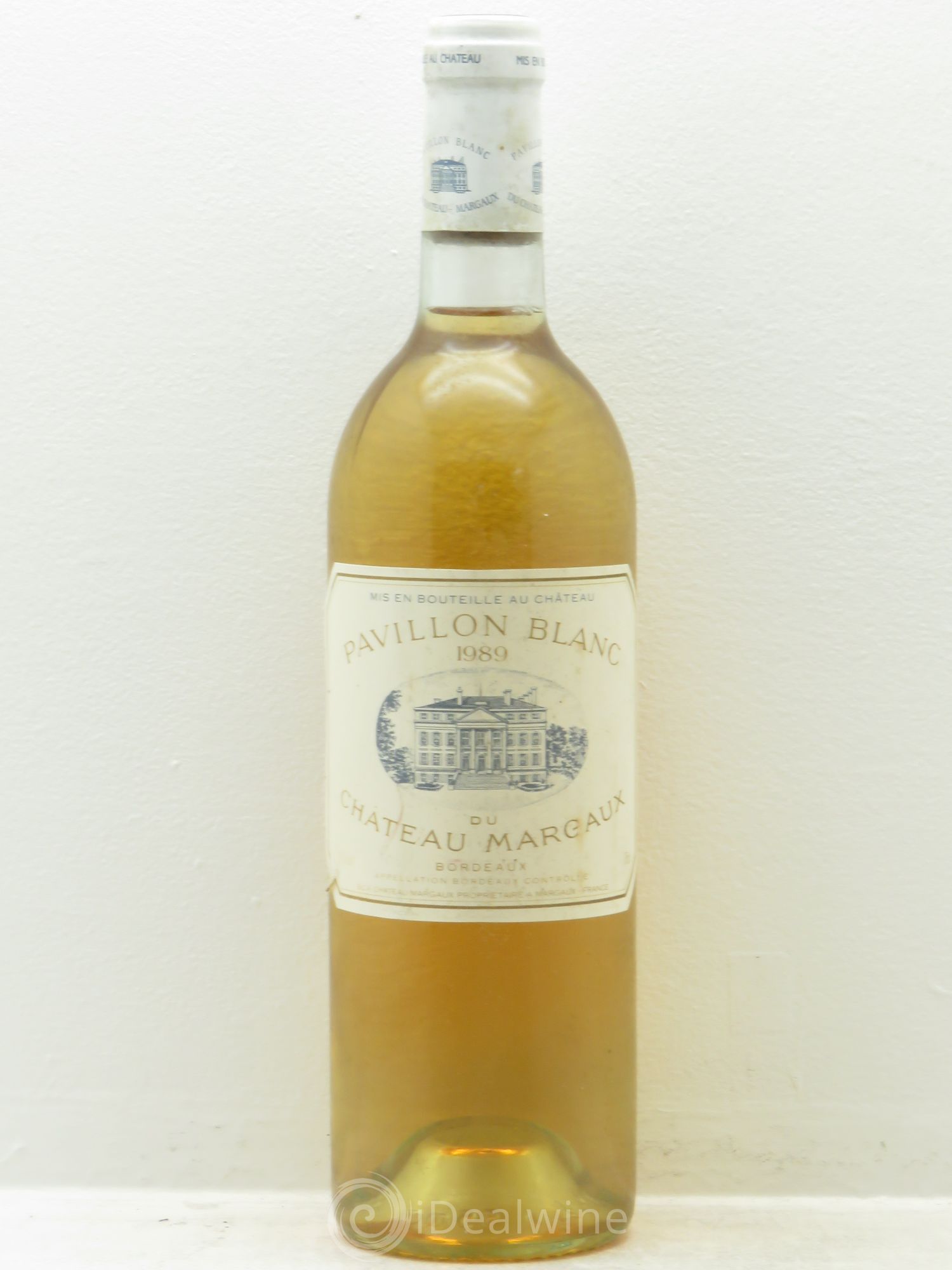 Pavillon Blanc du Château Margaux 1989 - Lot de 1 bouteille - 0