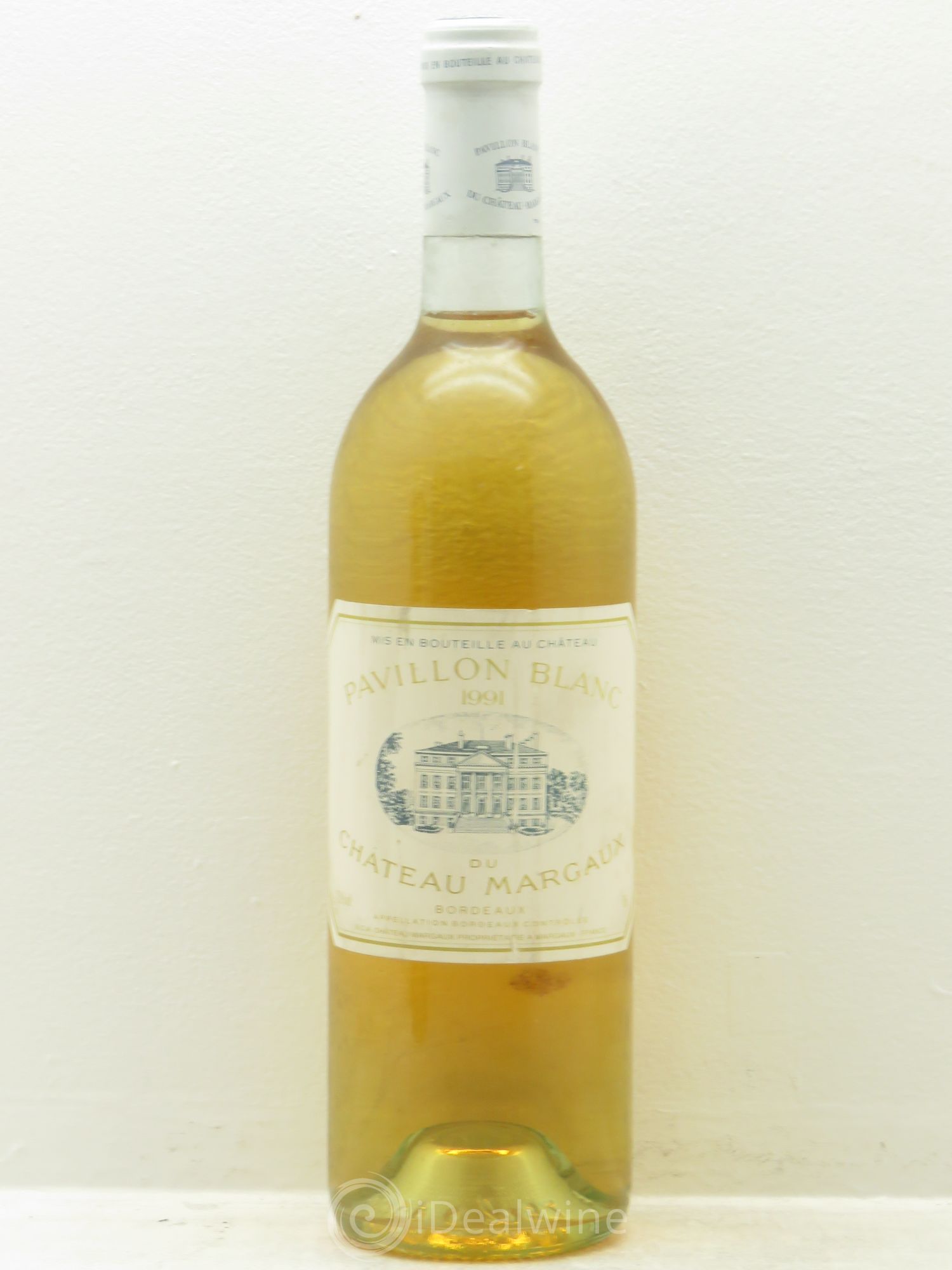 Pavillon Blanc du Château Margaux 1991 - Lot de 1 bouteille - 0