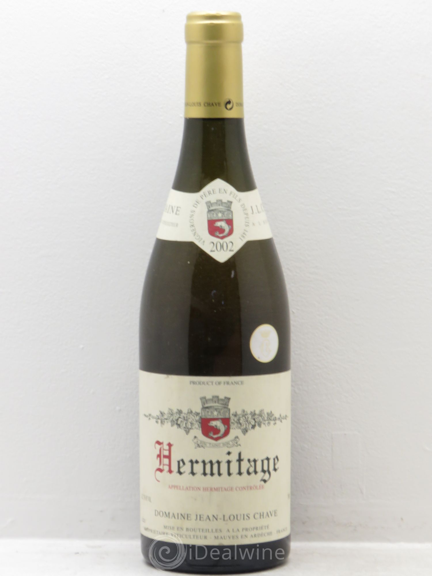 Hermitage Jean-Louis Chave 2002 - Lot de 1 bouteille - 0