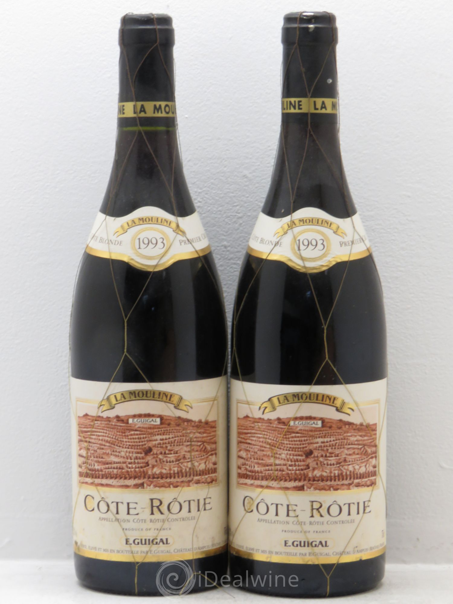 Côte-Rôtie La Mouline Guigal 1993 - Lot de 2 bouteilles - 0