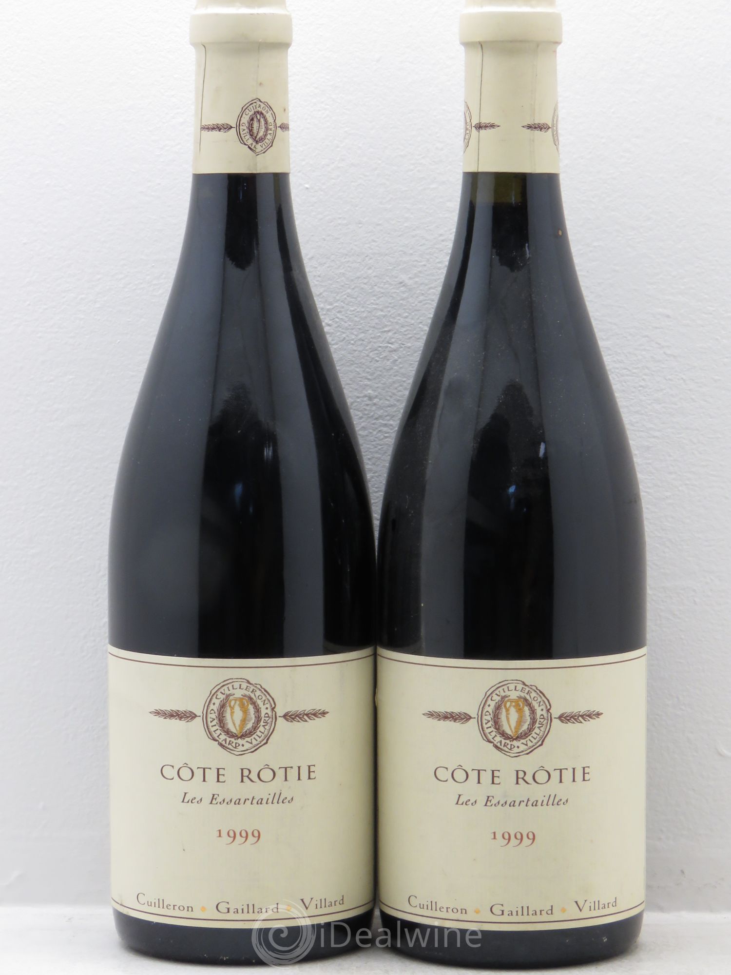Côte-Rôtie Les Essartailles - Cuilleron, Villard, Gaillard 1999 - Posten von 2 Flaschen - 0