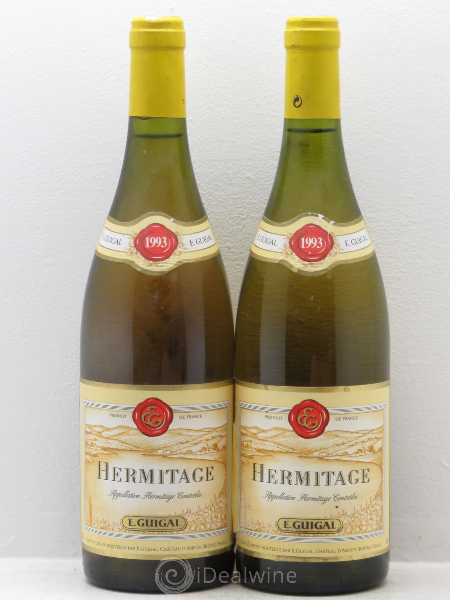 Hermitage Guigal 1993 - Lot de 2 bouteilles - 0