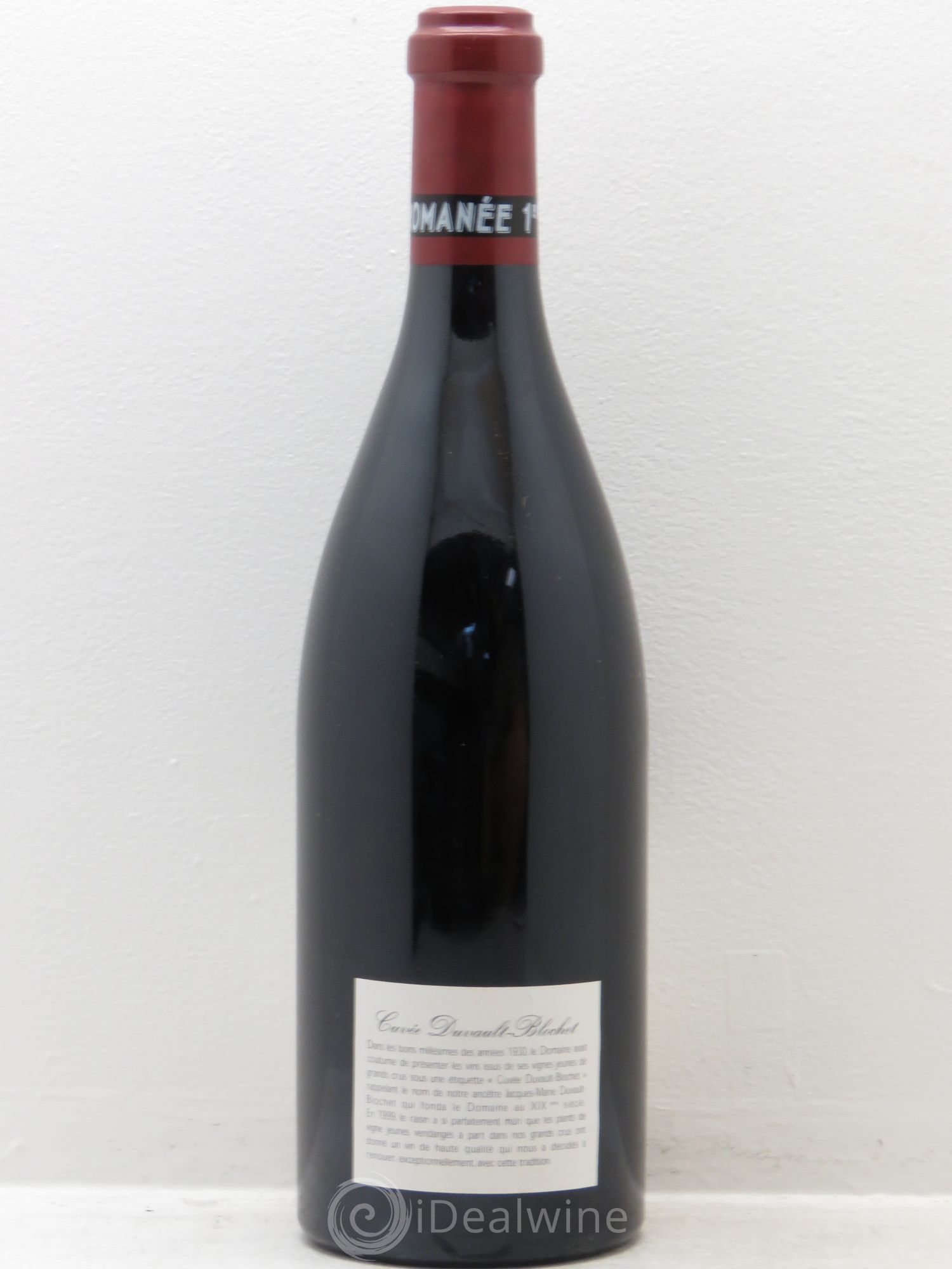 Vosne-Romanée 1er Cru Cuvée Duvault Blochet Domaine de la Romanée-Conti 1999 - Lot de 1 bouteille - 1