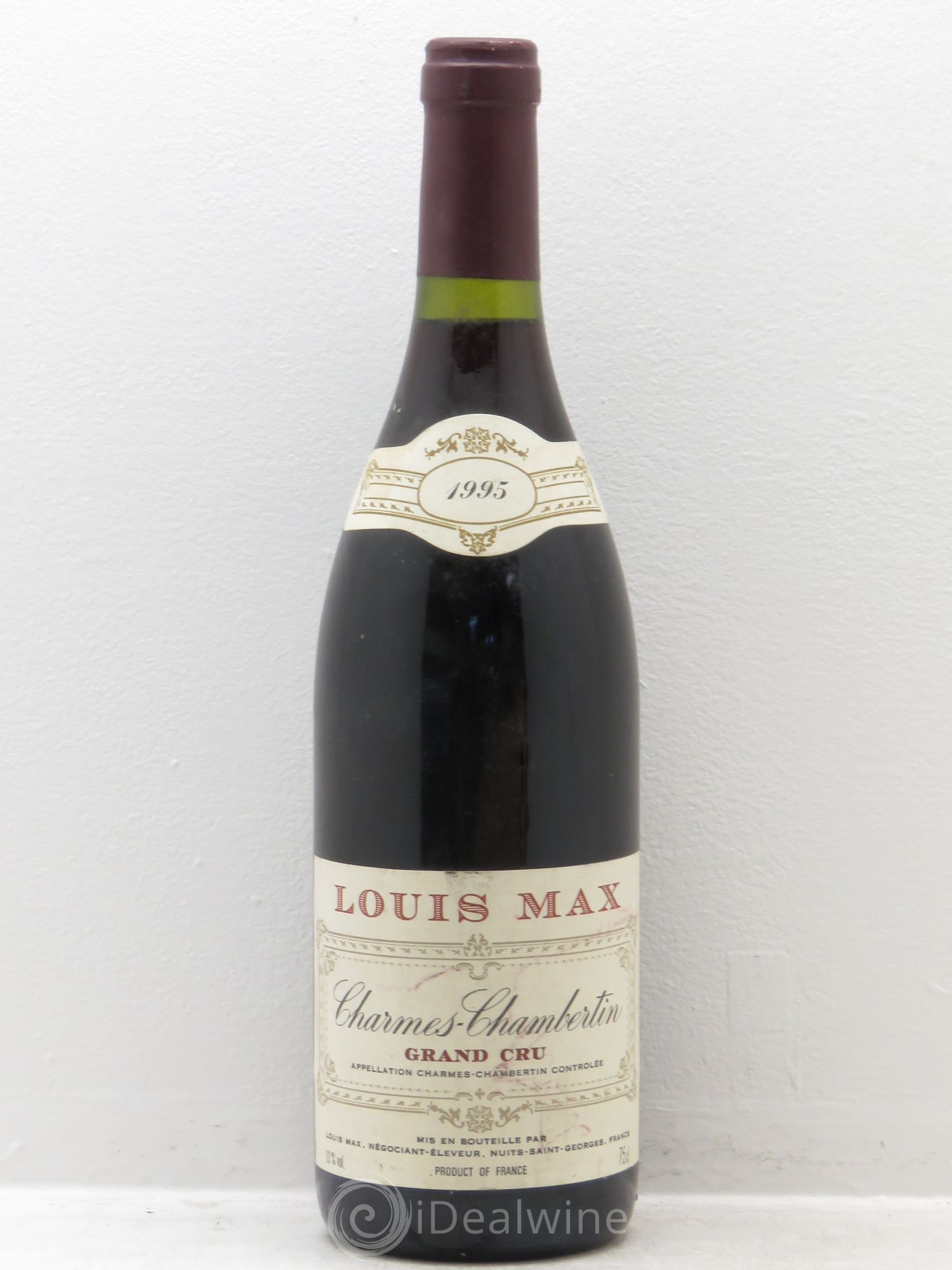 Charmes-Chambertin Grand Cru Louis Max 1995 - Lot de 1 bouteille - 0