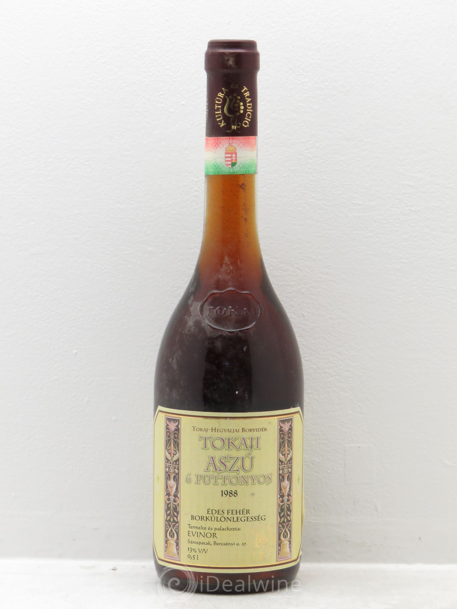 Tokaji Aszu 6 Puttonyos 1988 - Lotto di 1 bottiglia - 0