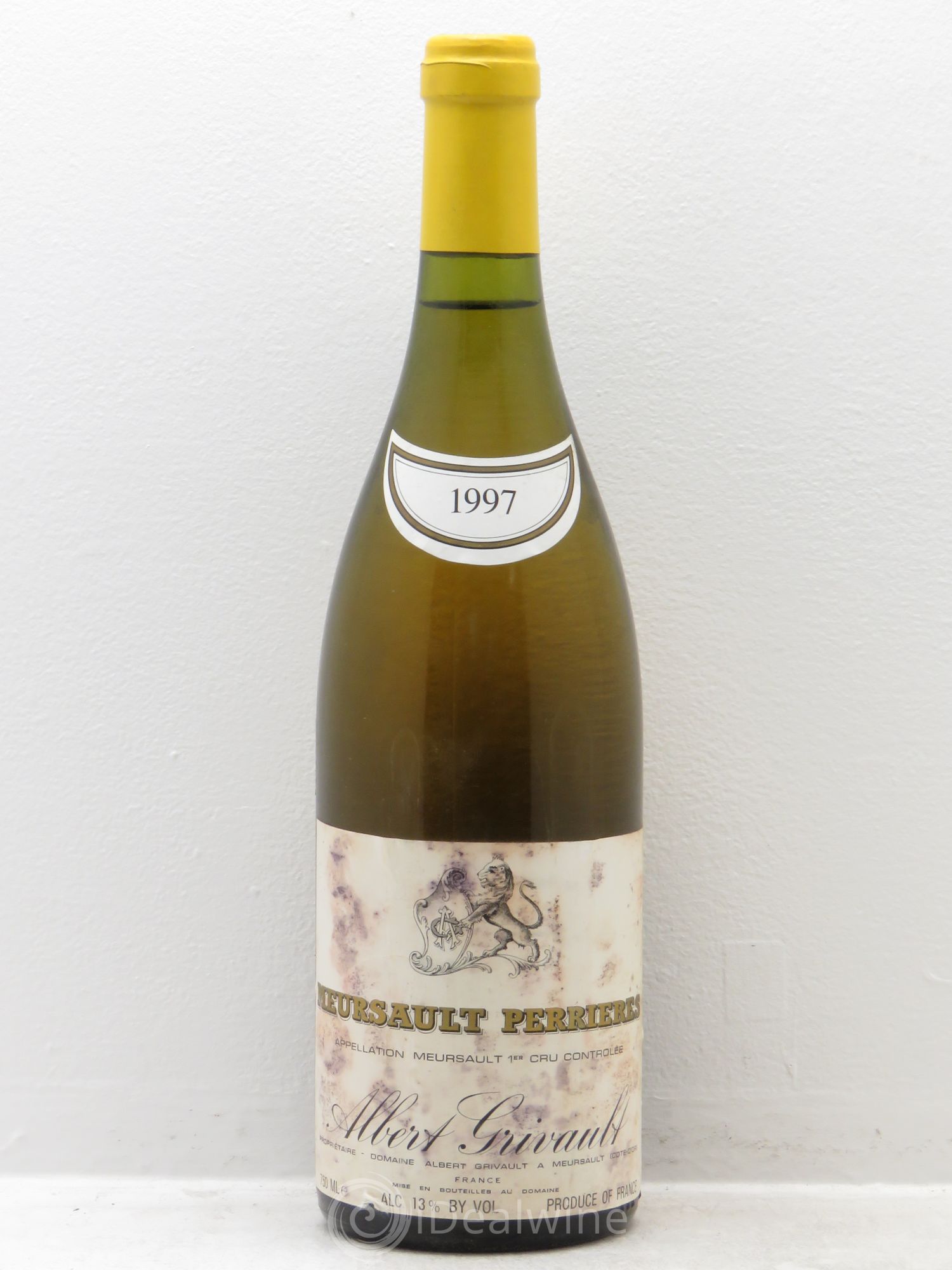 Meursault 1er Cru Perrières Albert Grivault 1997 - Posten von 1 Flasche - 0