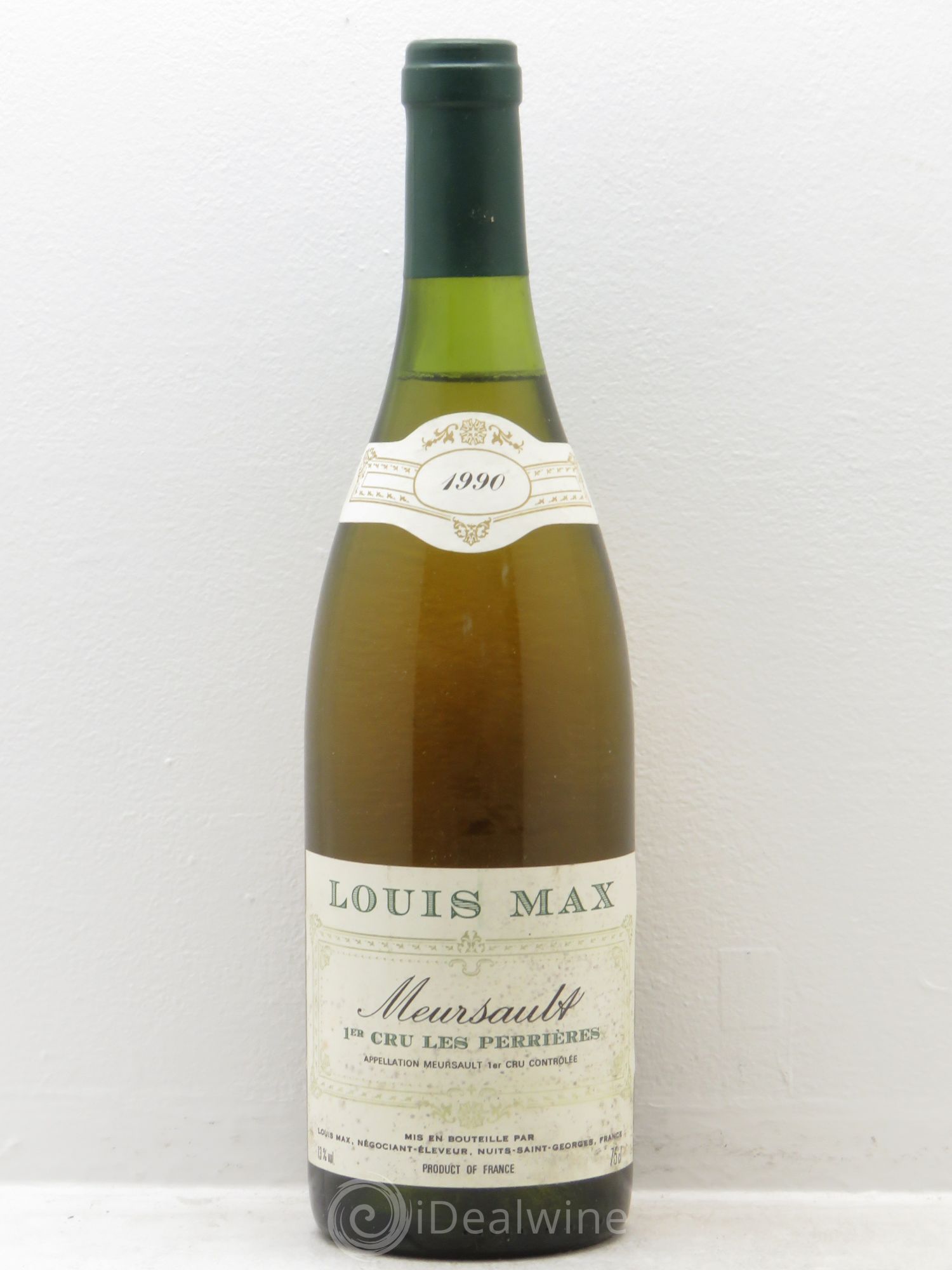 Meursault 1er Cru Louis Max 1990 - Lot de 1 bouteille - 0