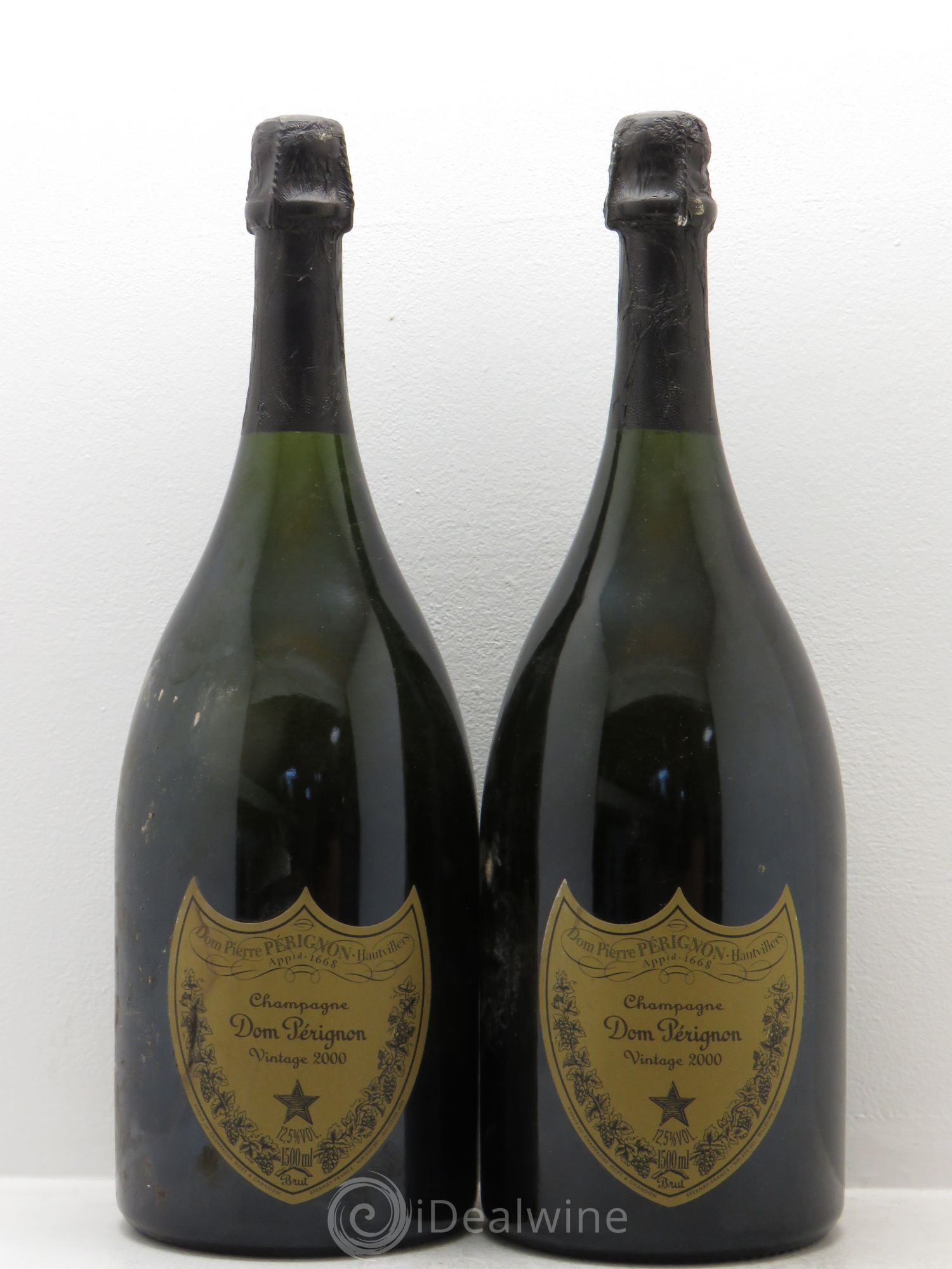 Brut Dom Pérignon 2000 - Lot de 2 magnums - 0