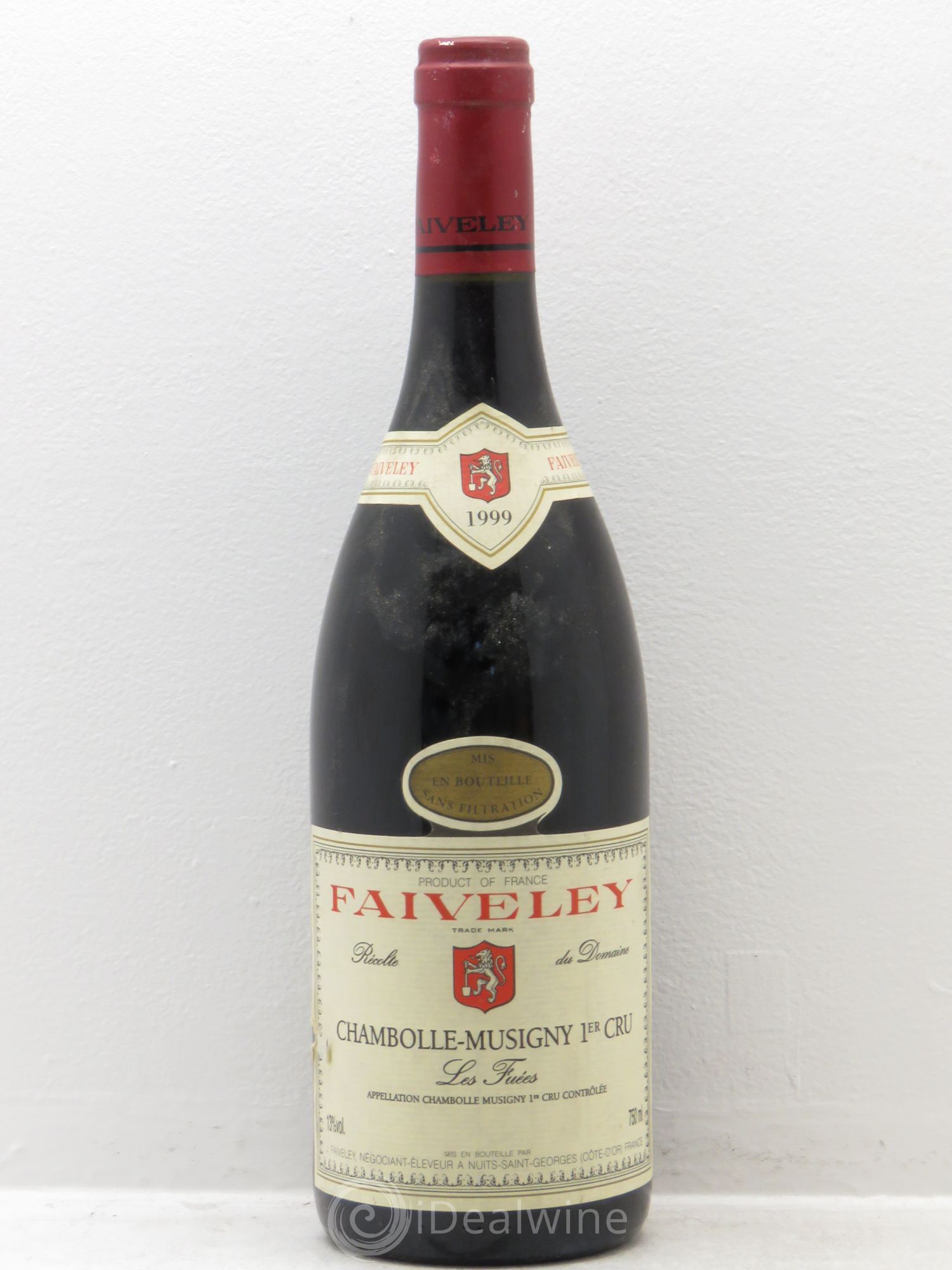 Chambolle-Musigny 1er Cru Les Fuées Faiveley 1999 - Lot de 1 bouteille - 0