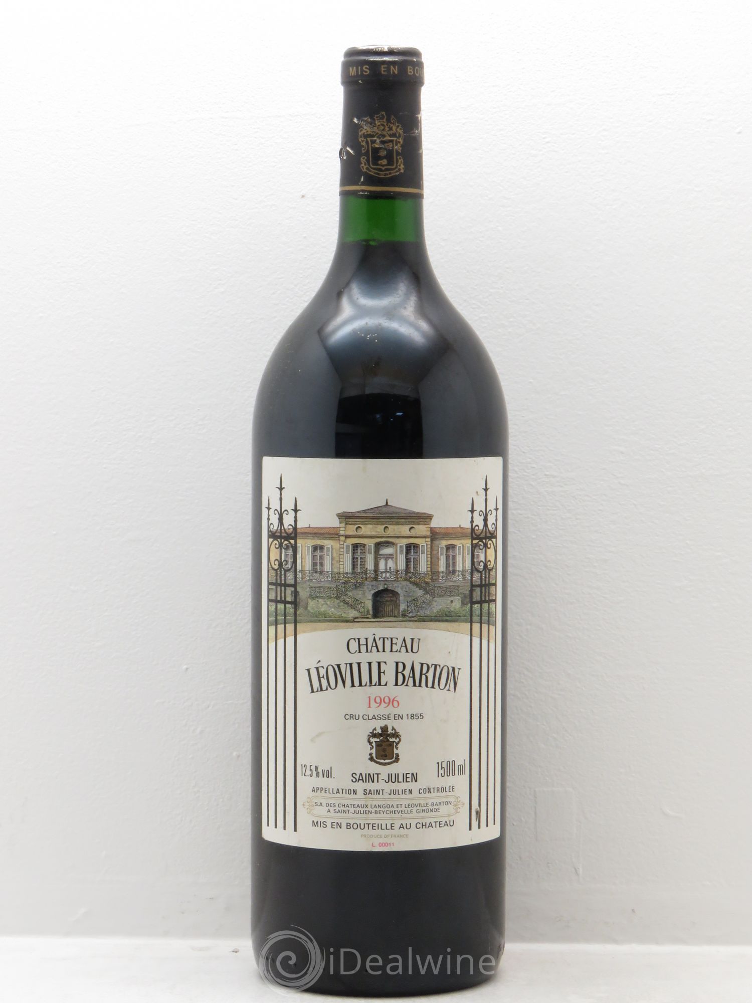 Château Léoville Barton 2ème Grand Cru Classé 1996 - Lot de 1 magnum - 0