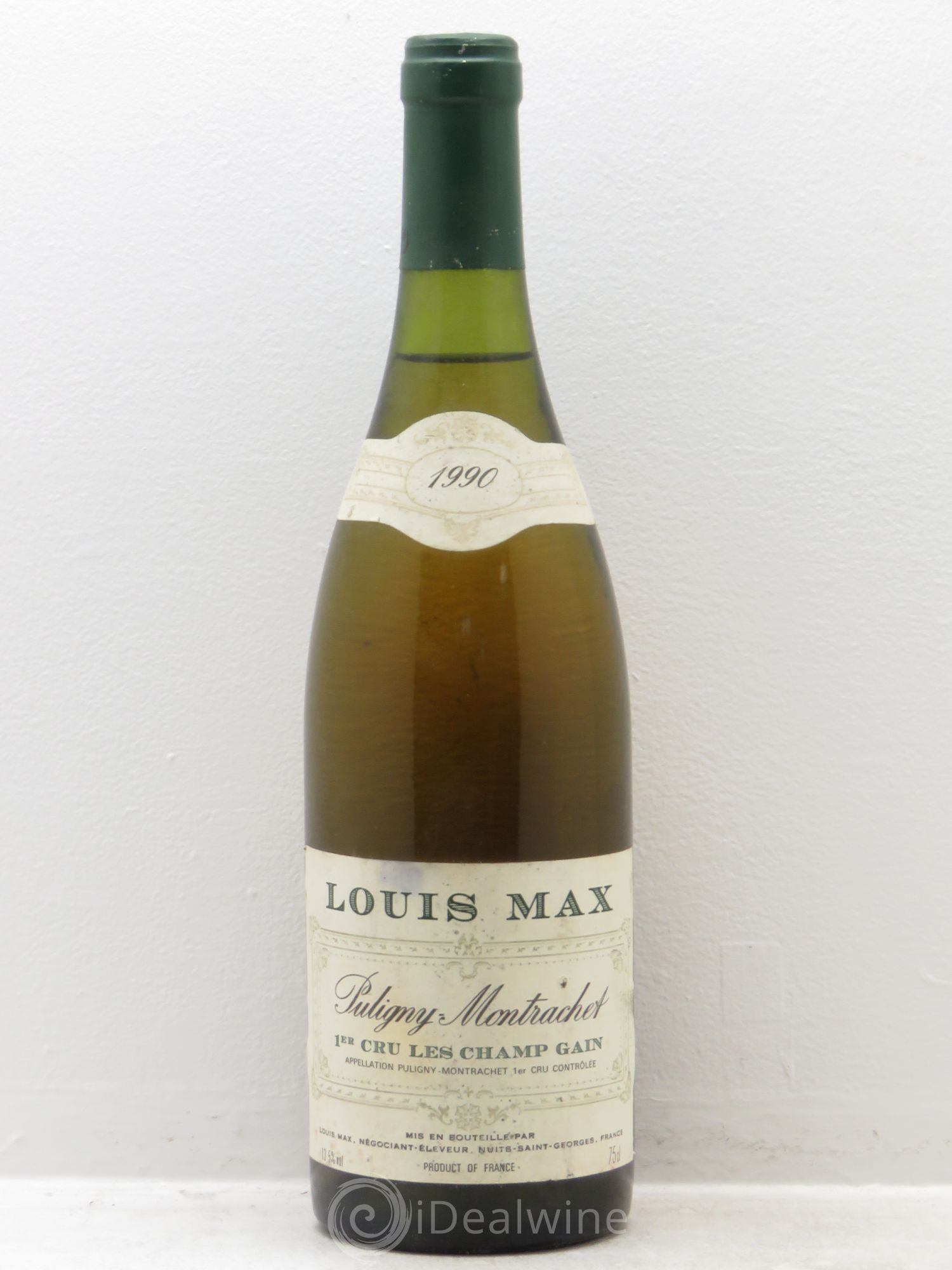Puligny-Montrachet 1er Cru Louis Max 1990 - Lot de 1 bouteille - 0