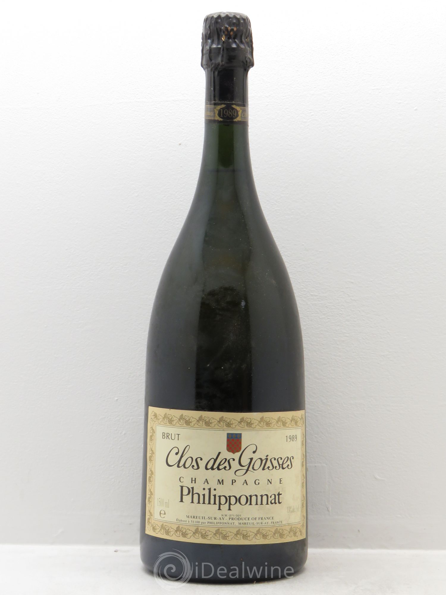 Clos des Goisses Philipponnat 1989 - Lot de 1 magnum - 0