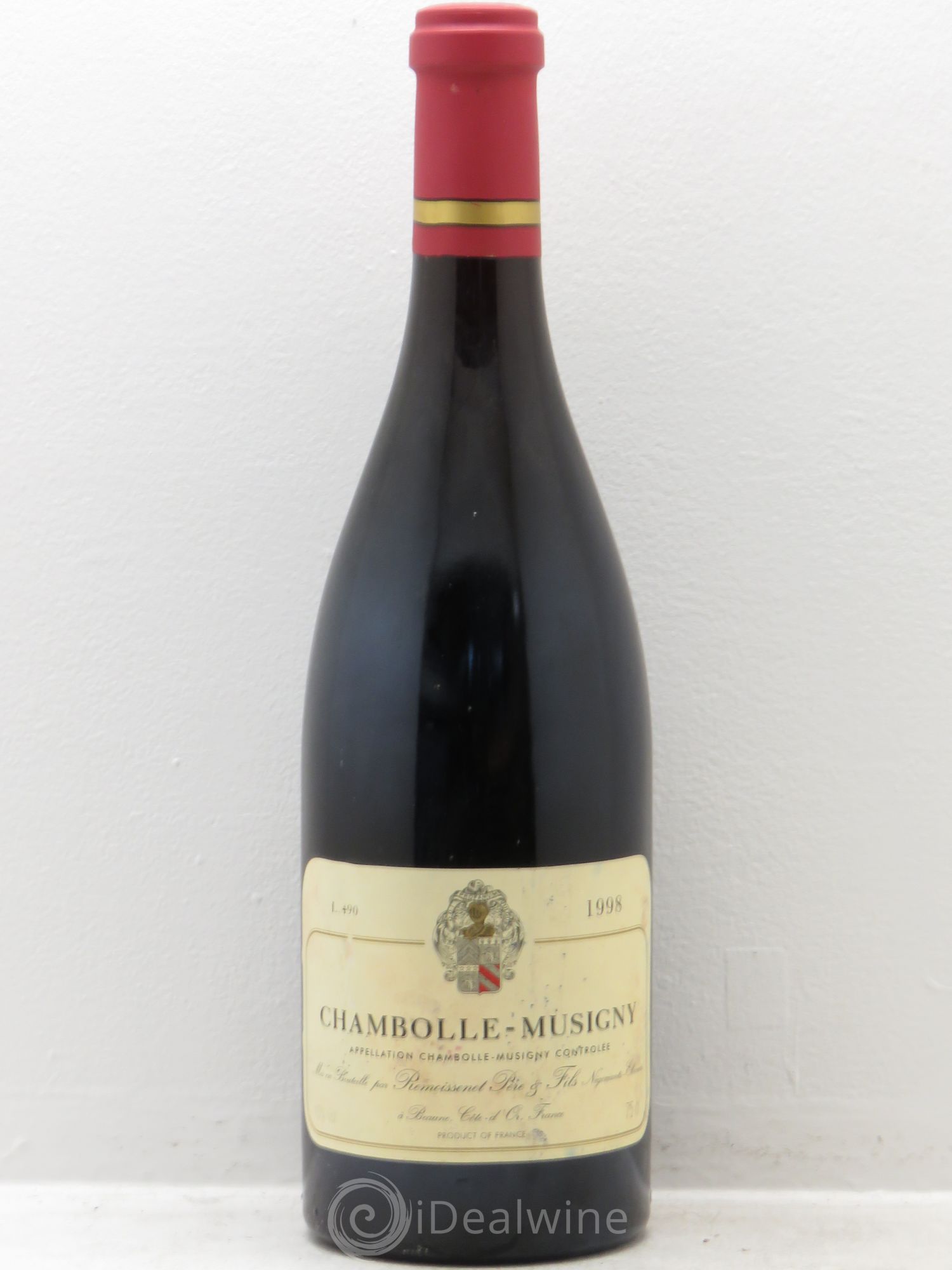Chambolle-Musigny Domaine Remoissenet P&F 1998 - Posten von 1 Flasche - 0