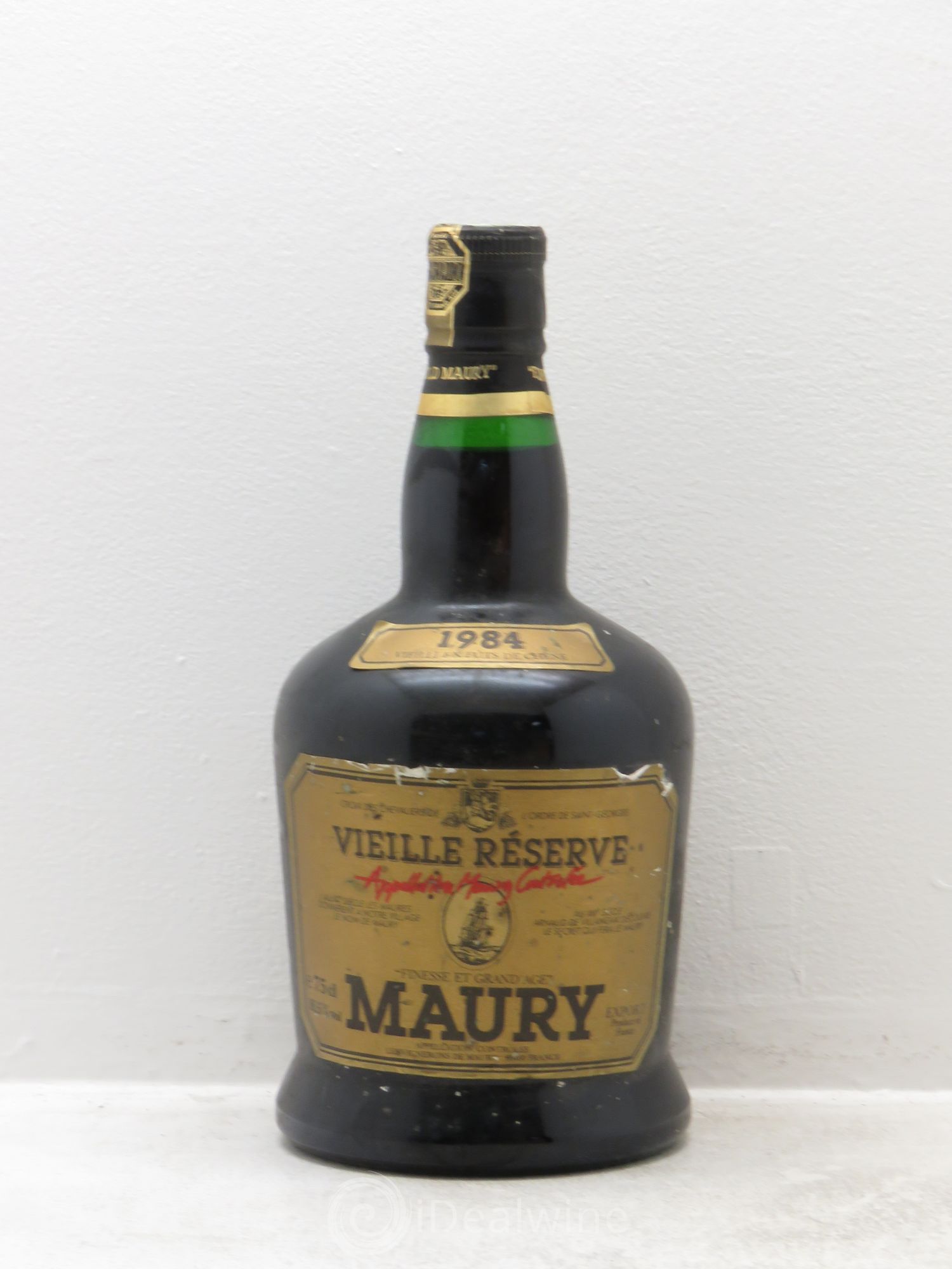 Maury Vin Doux Naturel 1984 - Lot de 1 bouteille - 0