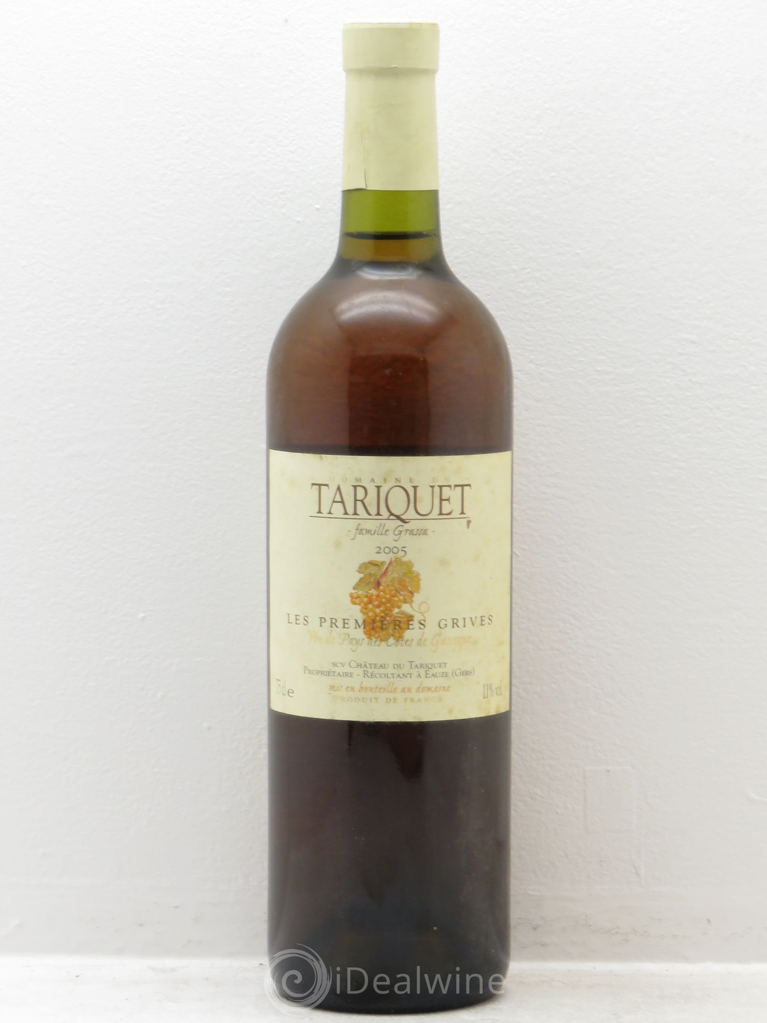 Divers Tariquet 1ères Grives 2005 - Posten von 1 Flasche - 0