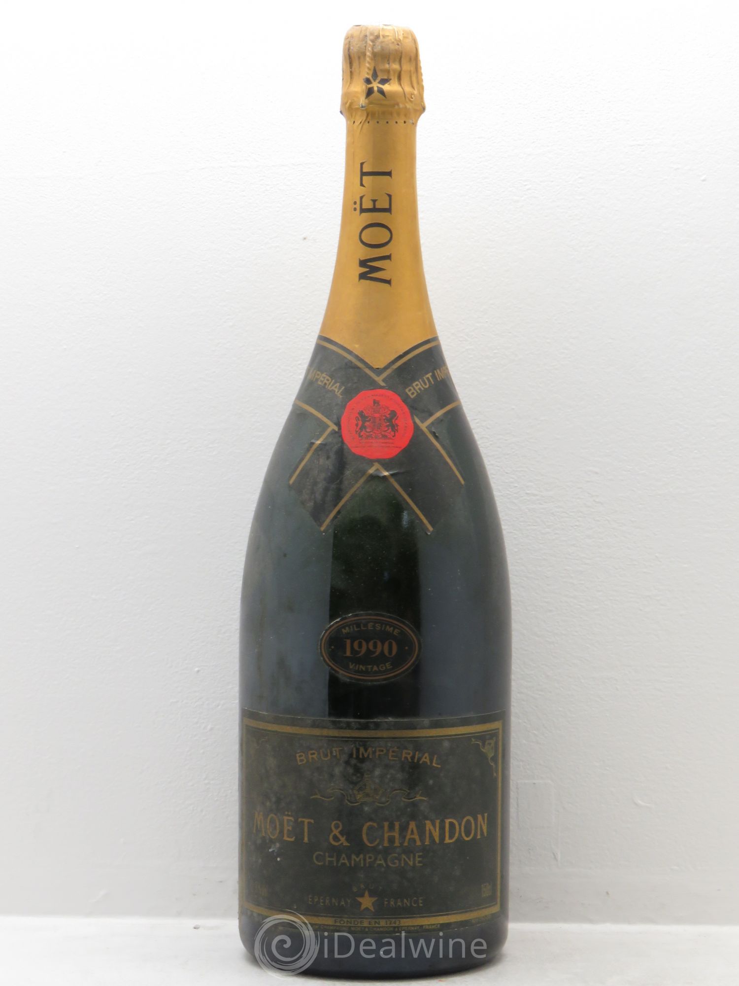 Impérial Brut Moët et Chandon 1990 - Lot de 1 magnum - 0