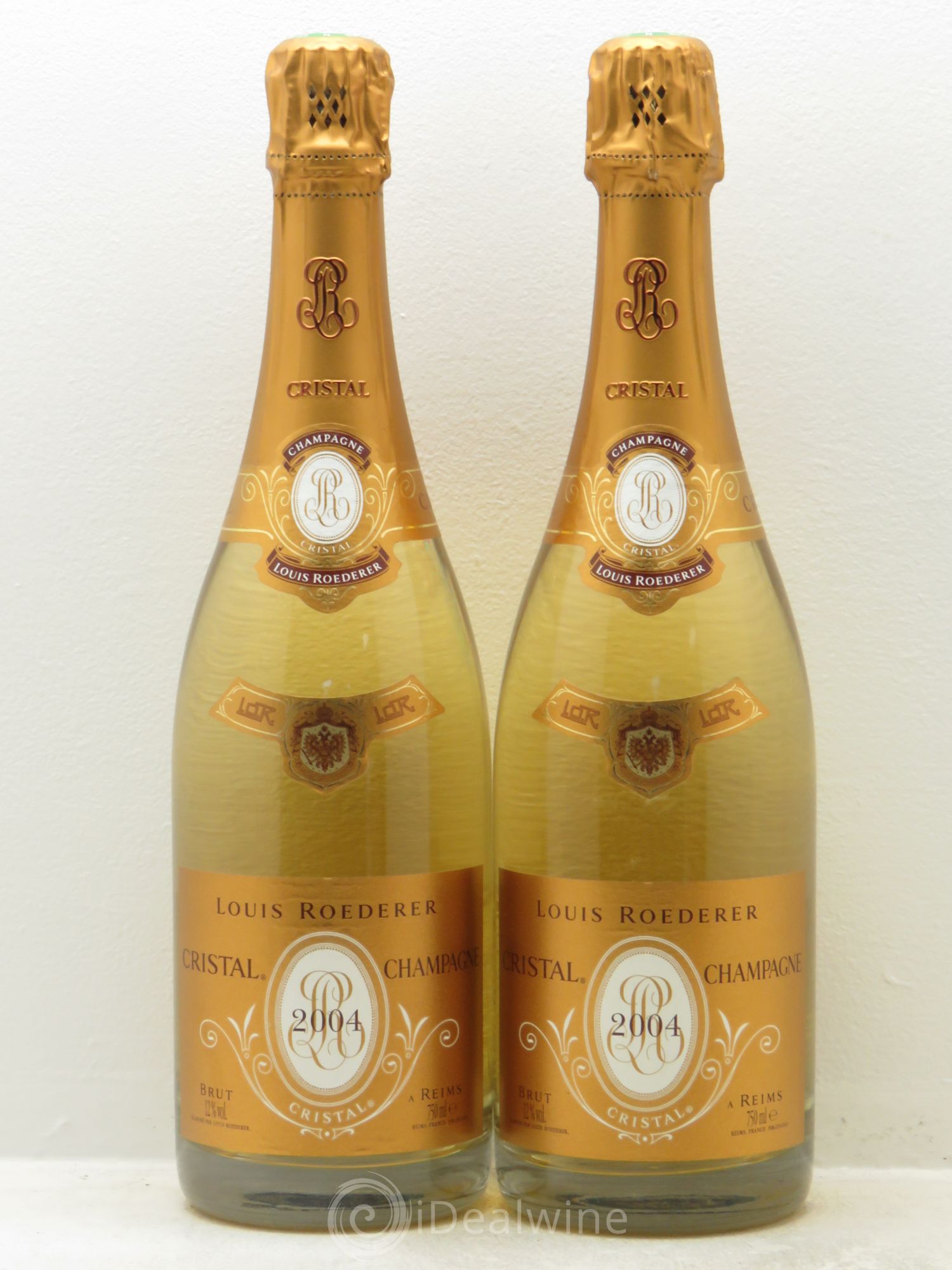 Cristal Louis Roederer 2004 - Lot de 2 bouteilles - 0