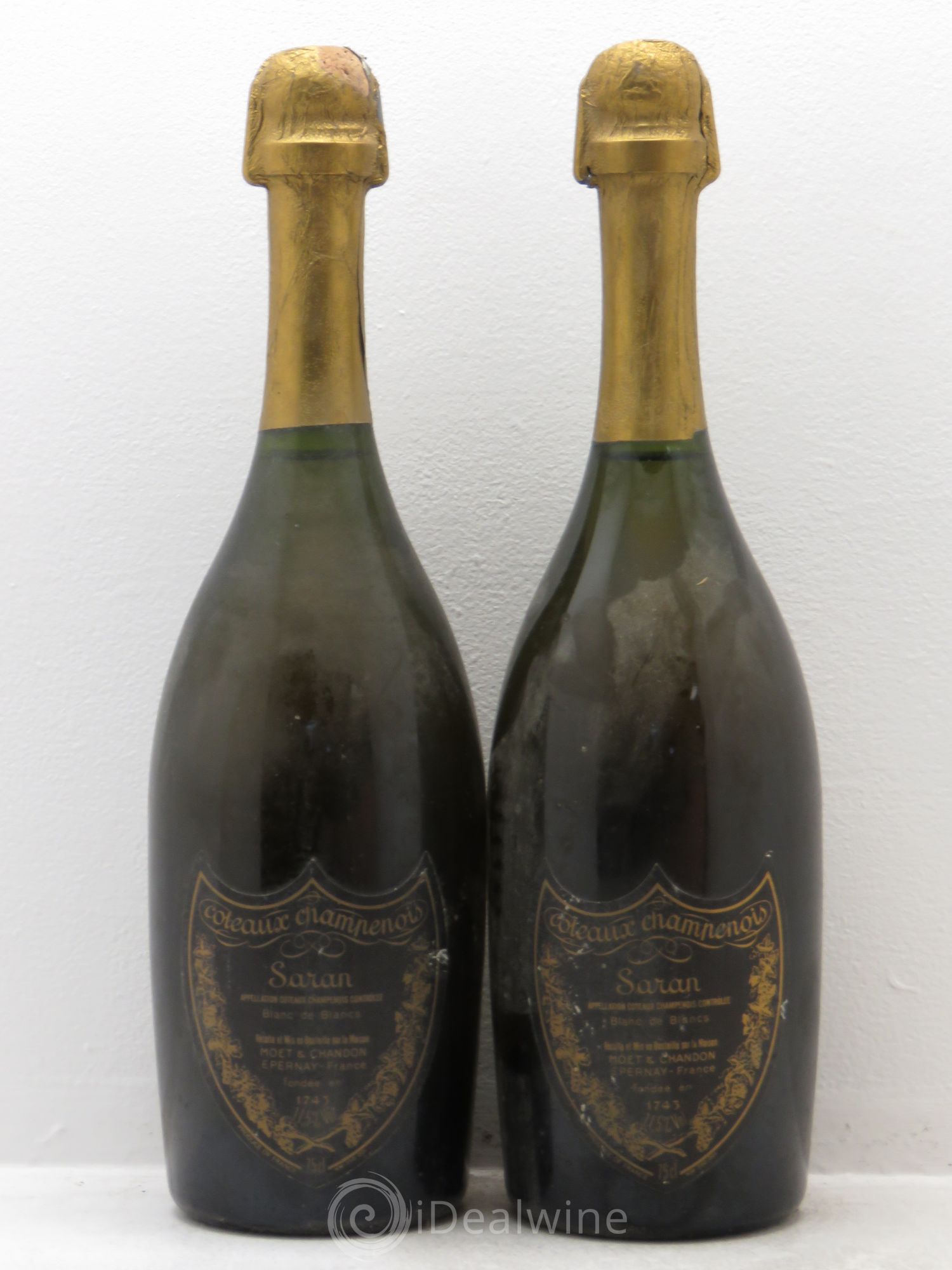 Saran Blanc de Blancs Moët et Chandon - Lot de 2 bouteilles - 0