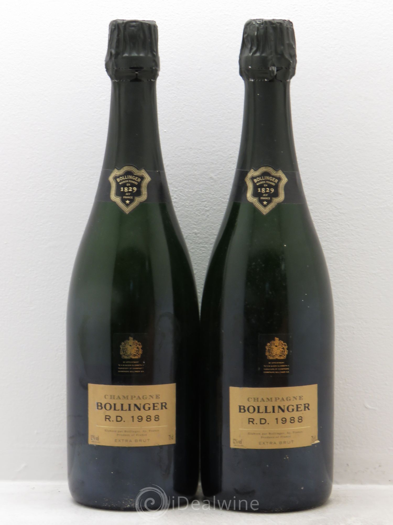 R.D. Extra-Brut Bollinger 1988 - Lot de 2 bouteilles - 0