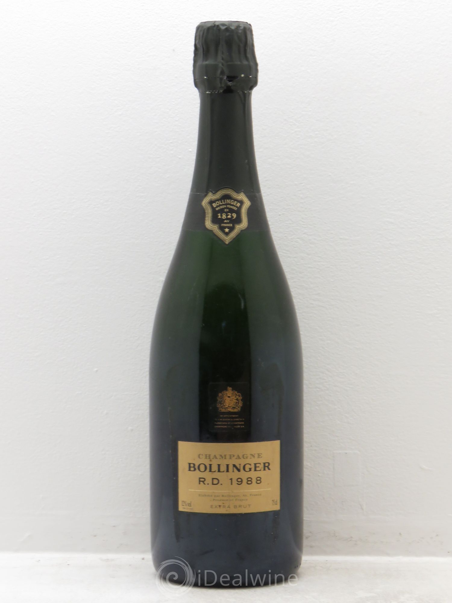 R.D. Extra-Brut Bollinger 1988 - Lot de 1 bouteille - 0