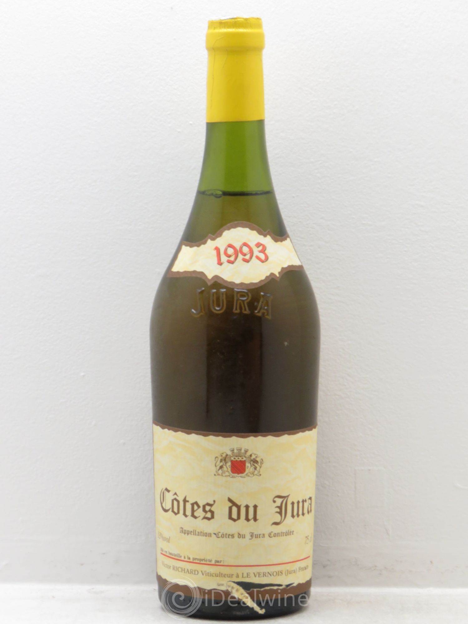 Côtes du Jura Victor Richard (sans prix de réserve) 1993 - Posten von 1 Flasche - 0