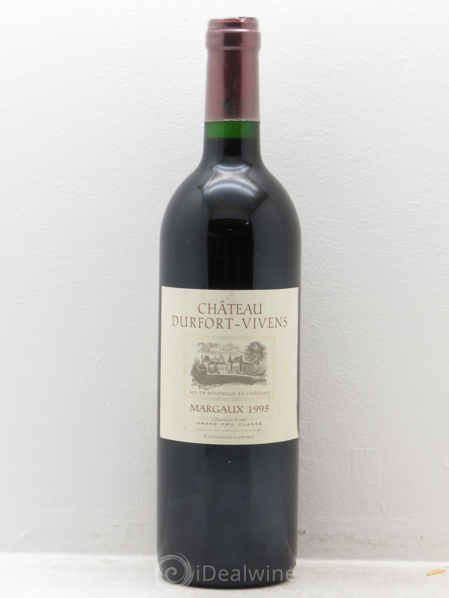 Château Durfort Vivens 2ème Grand Cru Classé 1995 - Lot de 1 bouteille - 0