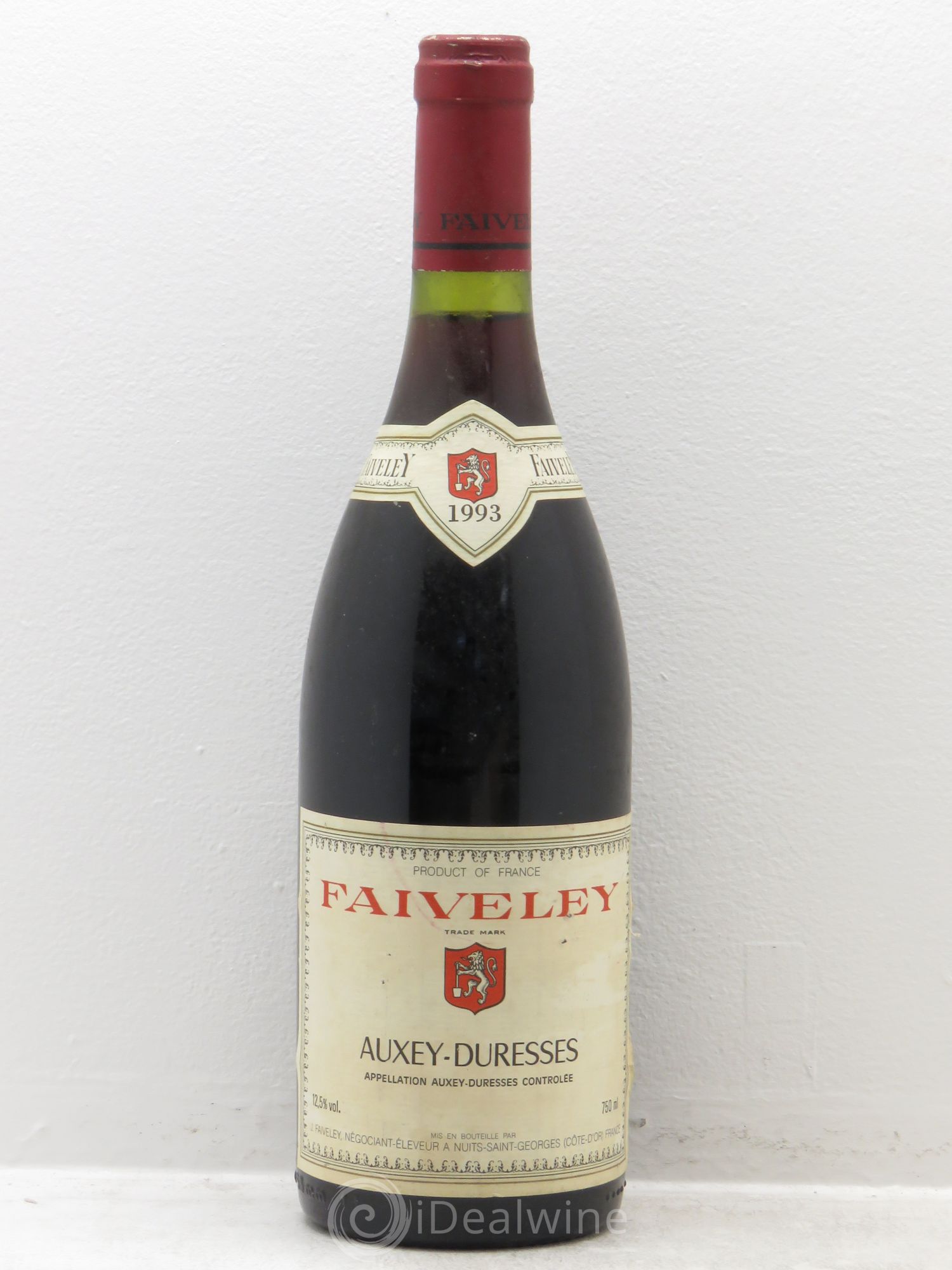 Auxey-Duresses Domaine Faiveley 1993 - Lot de 1 bouteille - 0