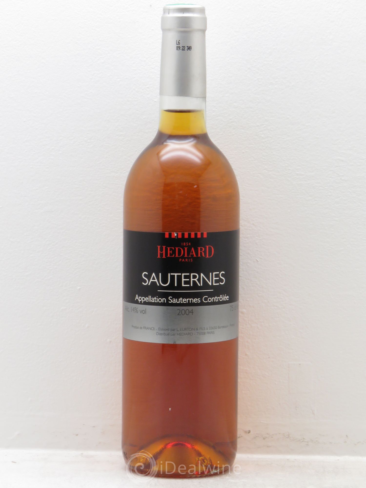 Sauternes Hediard 2004 - Posten von 1 Flasche - 0