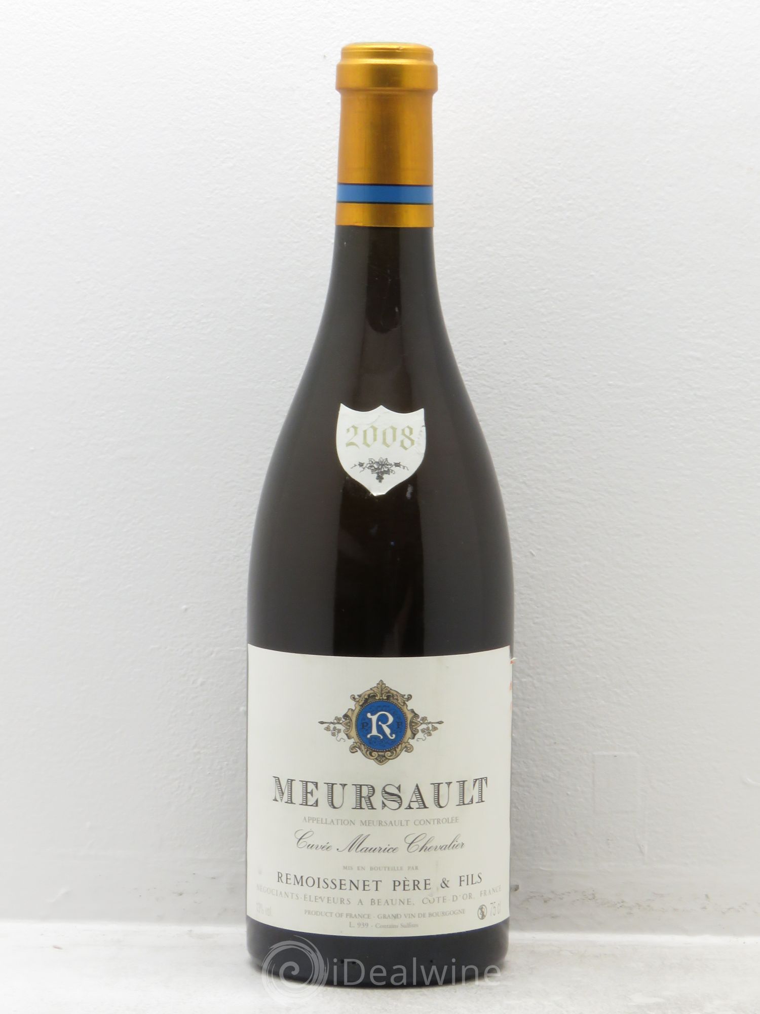Meursault Cuvée Maurice Chavellier - Domaine Remoissenet 2008 - Posten von 1 Flasche - 0