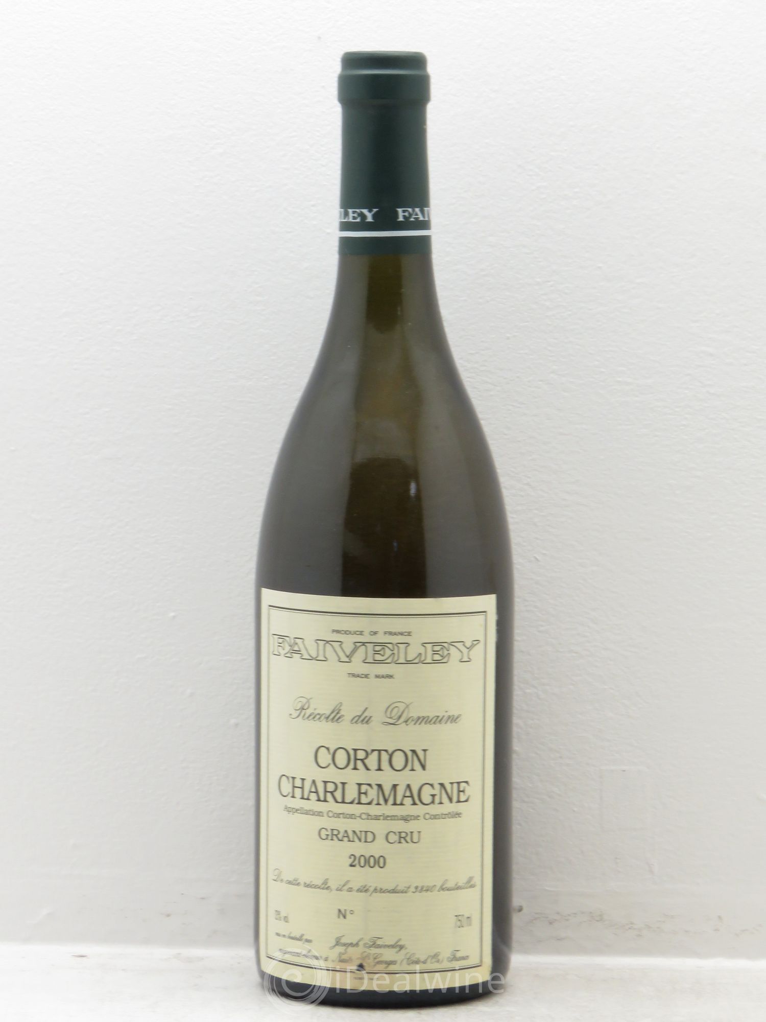 Corton-Charlemagne Grand Cru Faiveley 2000 - Lot de 1 bouteille - 0