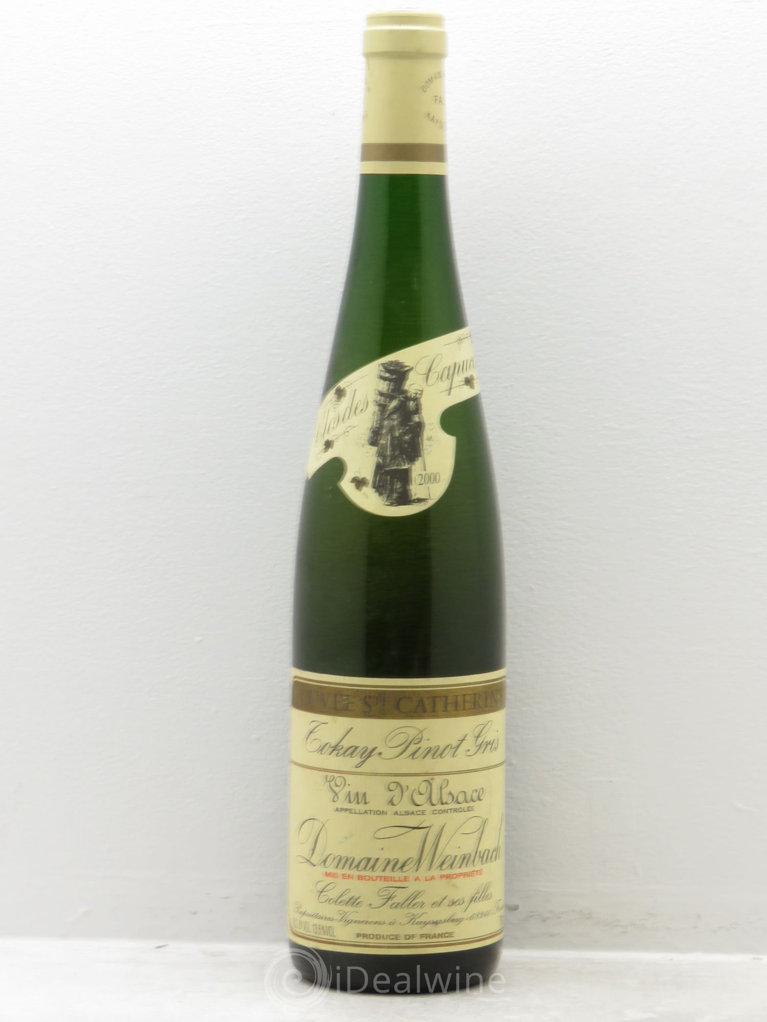 Alsace Pinot Gris Cuvée Sainte Catherine Weinbach (Domaine) 2000 - Lot de 1 bouteille - 0