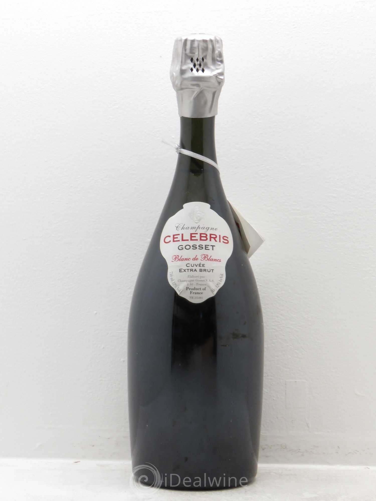 Champagne Celebris Gosset Blanc de Blanc Extra Brut - Posten von 1 Flasche - 0