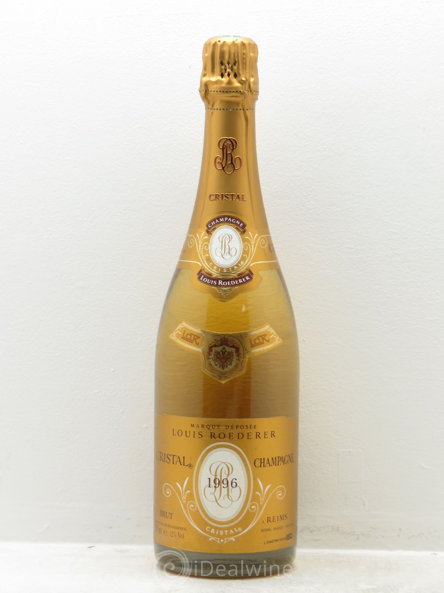 Cristal Louis Roederer 1996 - Lot de 1 bouteille - 0