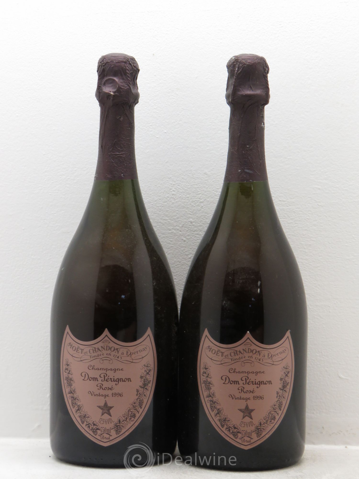 Brut Dom Pérignon 1996 - Lot de 2 bouteilles - 0