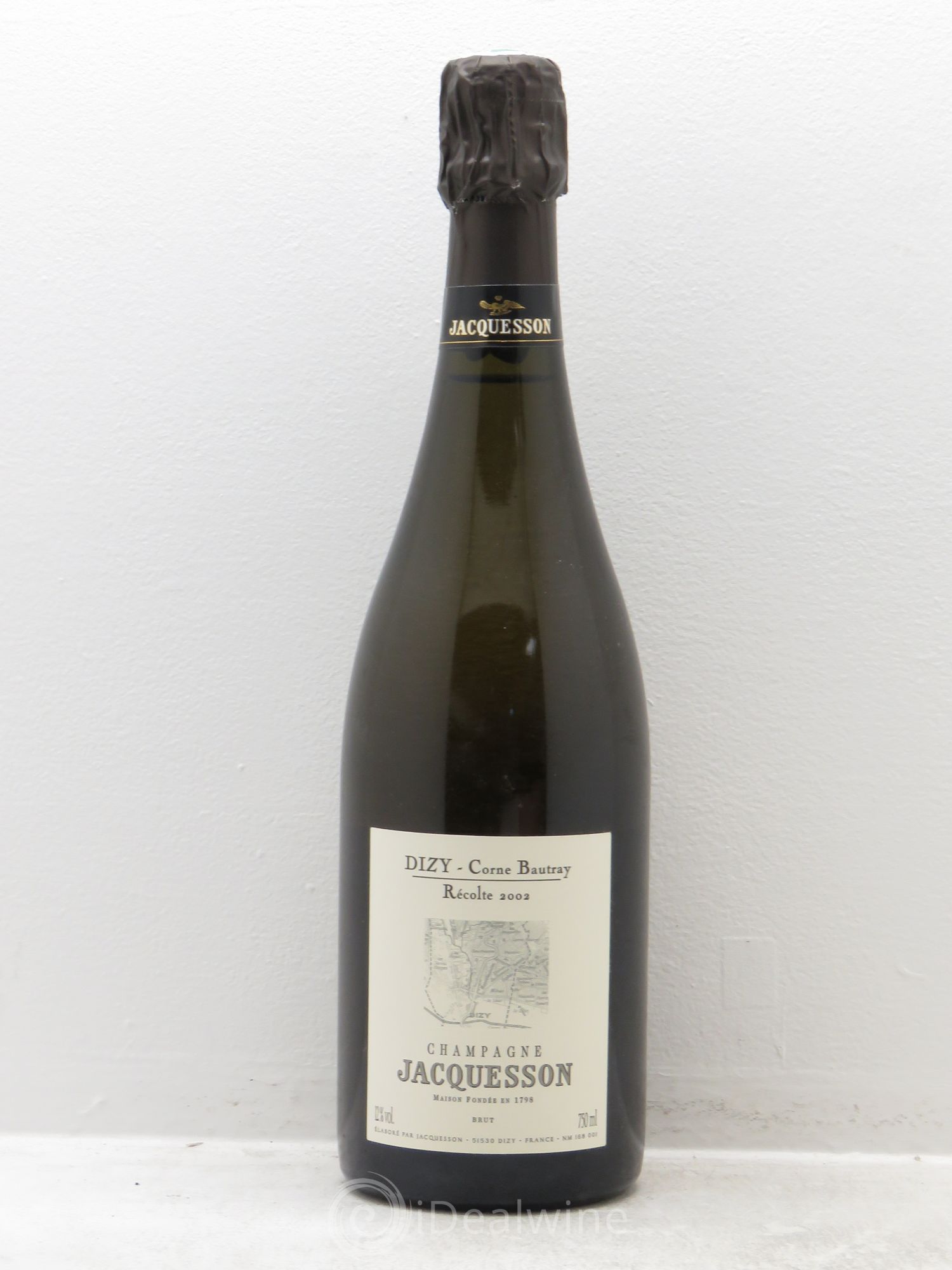 Dizy Corne Bautray Extra-Brut Jacquesson 2002 - Lot de 1 bouteille - 0