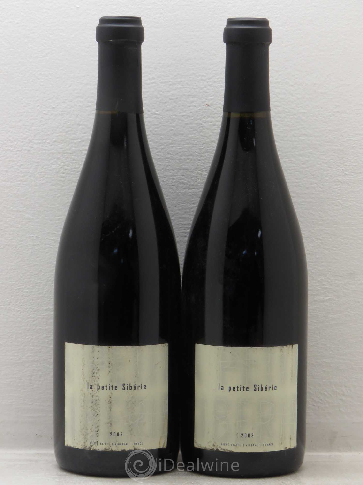 Côtes du Roussillon Villages Clos des Fées La Petite Sibérie Hervé Bizeul 2003 - Lot de 2 bouteilles - 0