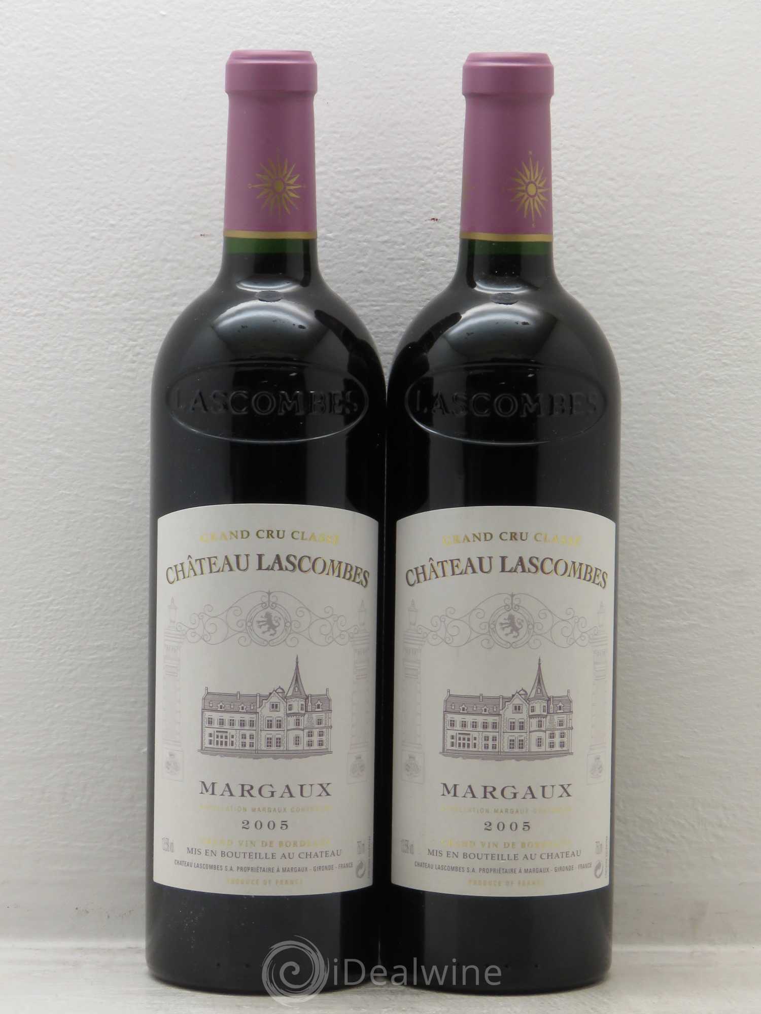 Château Lascombes 2ème Grand Cru Classé 2005 - Lot de 2 bouteilles - 0