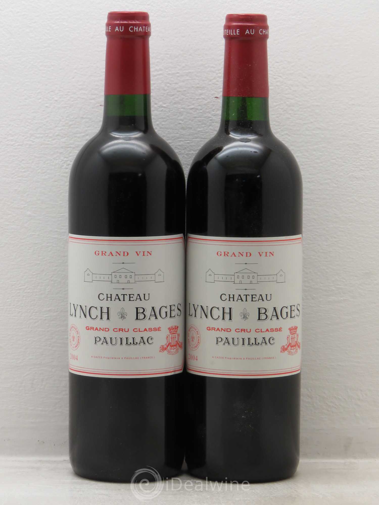 Château Lynch Bages 5ème Grand Cru Classé 2004 - Lot de 2 bouteilles - 0