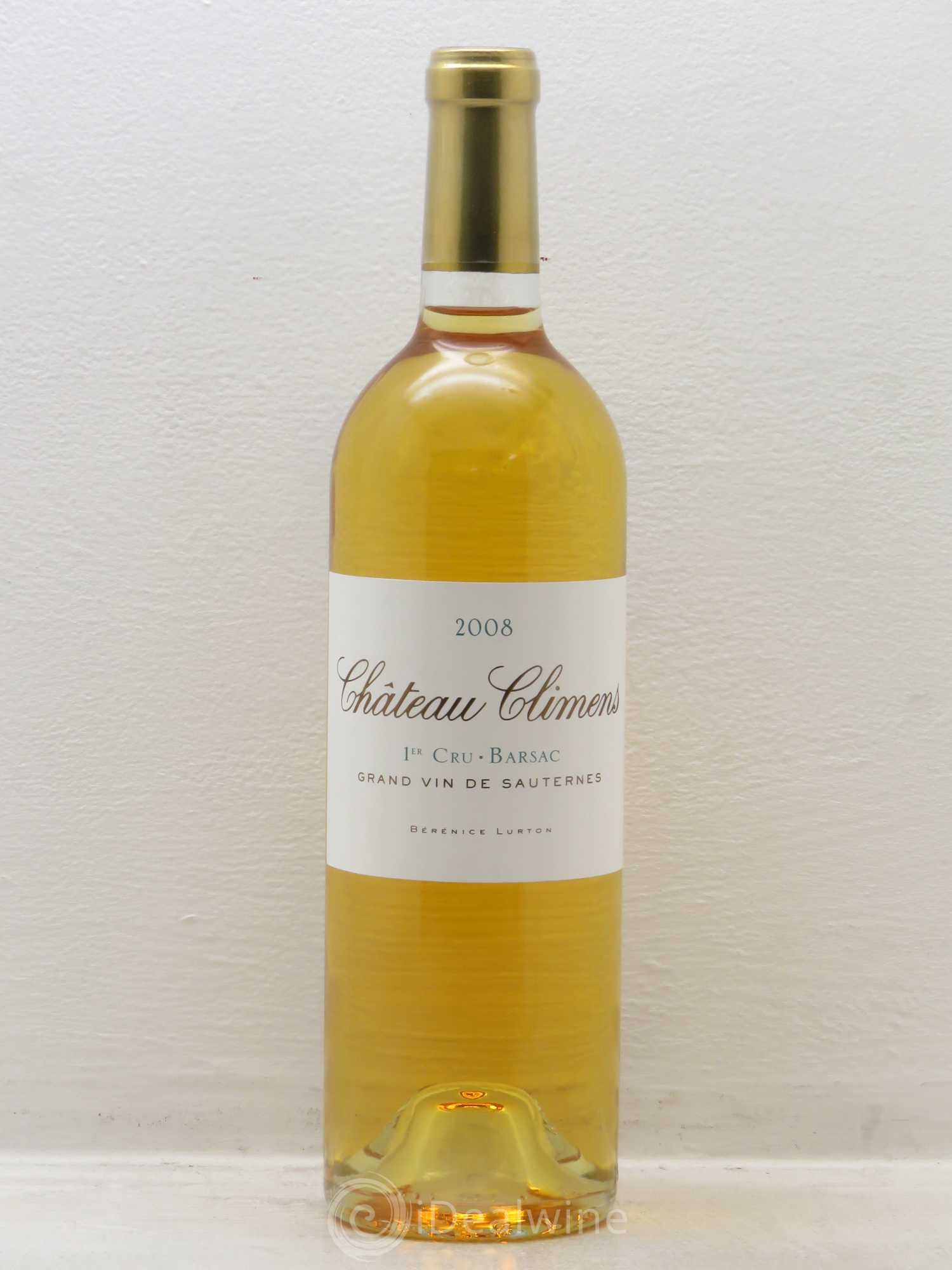 Château Climens 1er Grand Cru Classé 2008 - Lotto di 1 bottiglia - 0