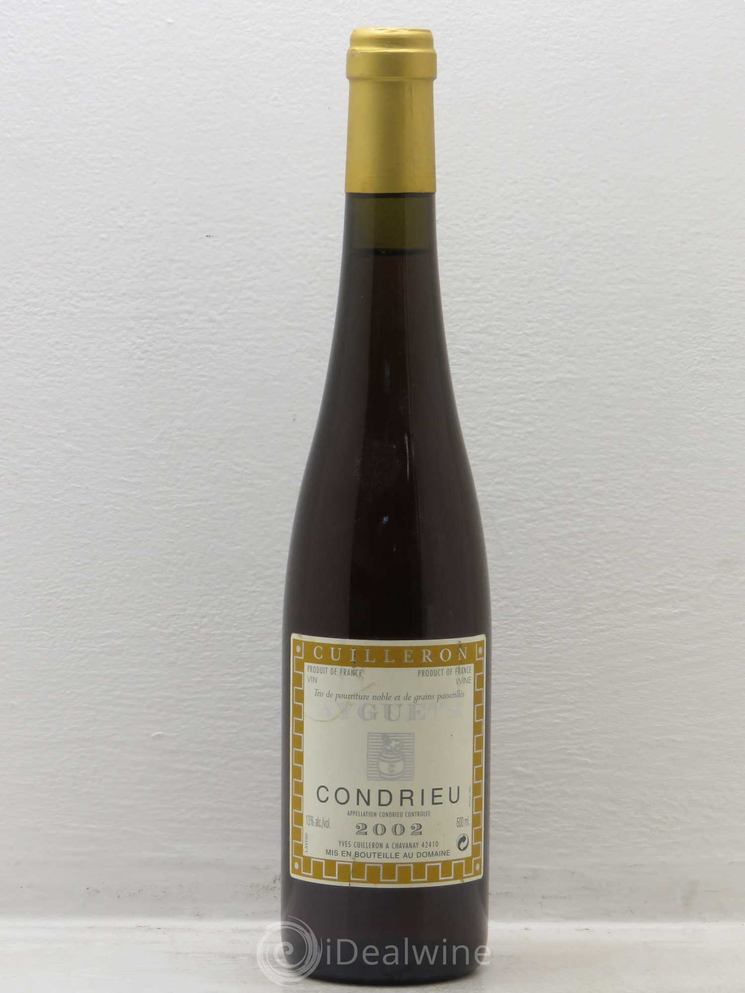 Condrieu Ayguets Yves Cuilleron (Domaine) 50cl 2002 - Lotto di 1 bottiglia - 0