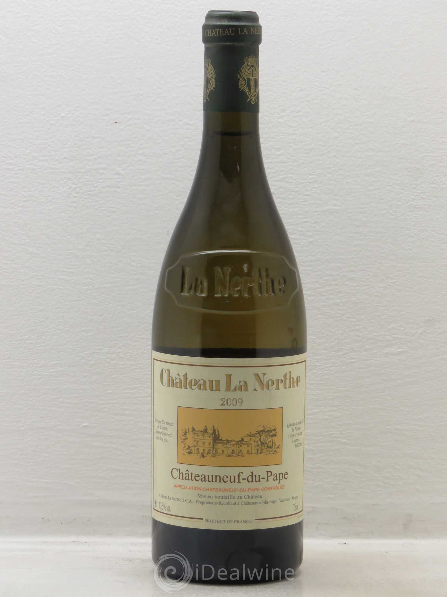 Châteauneuf-du-Pape Château la Nerthe Famille Richard 2009 - Lot de 1 bouteille - 0