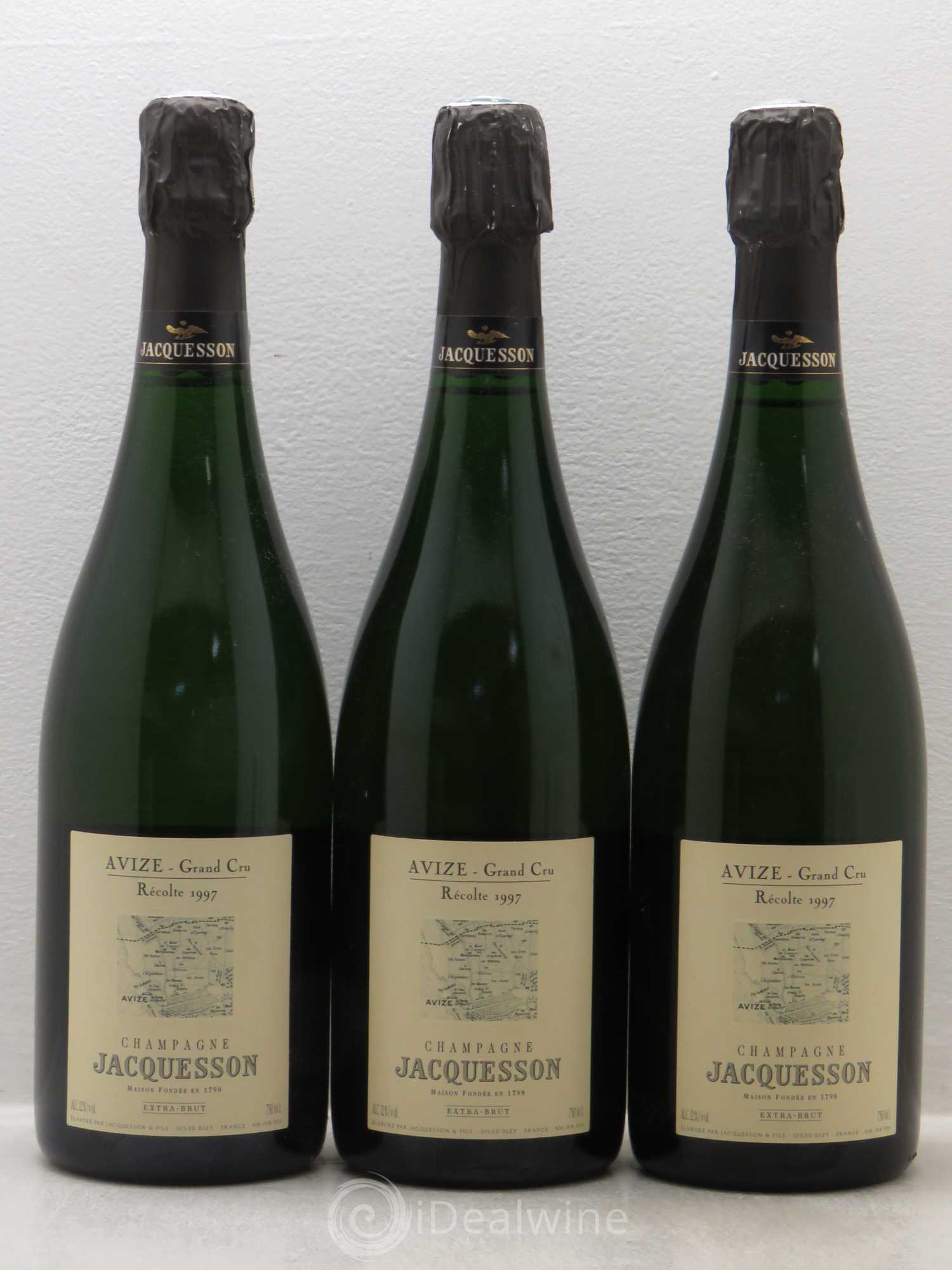 Millésimé Jacquesson Avize 1997 - Lot de 3 bouteilles - 0
