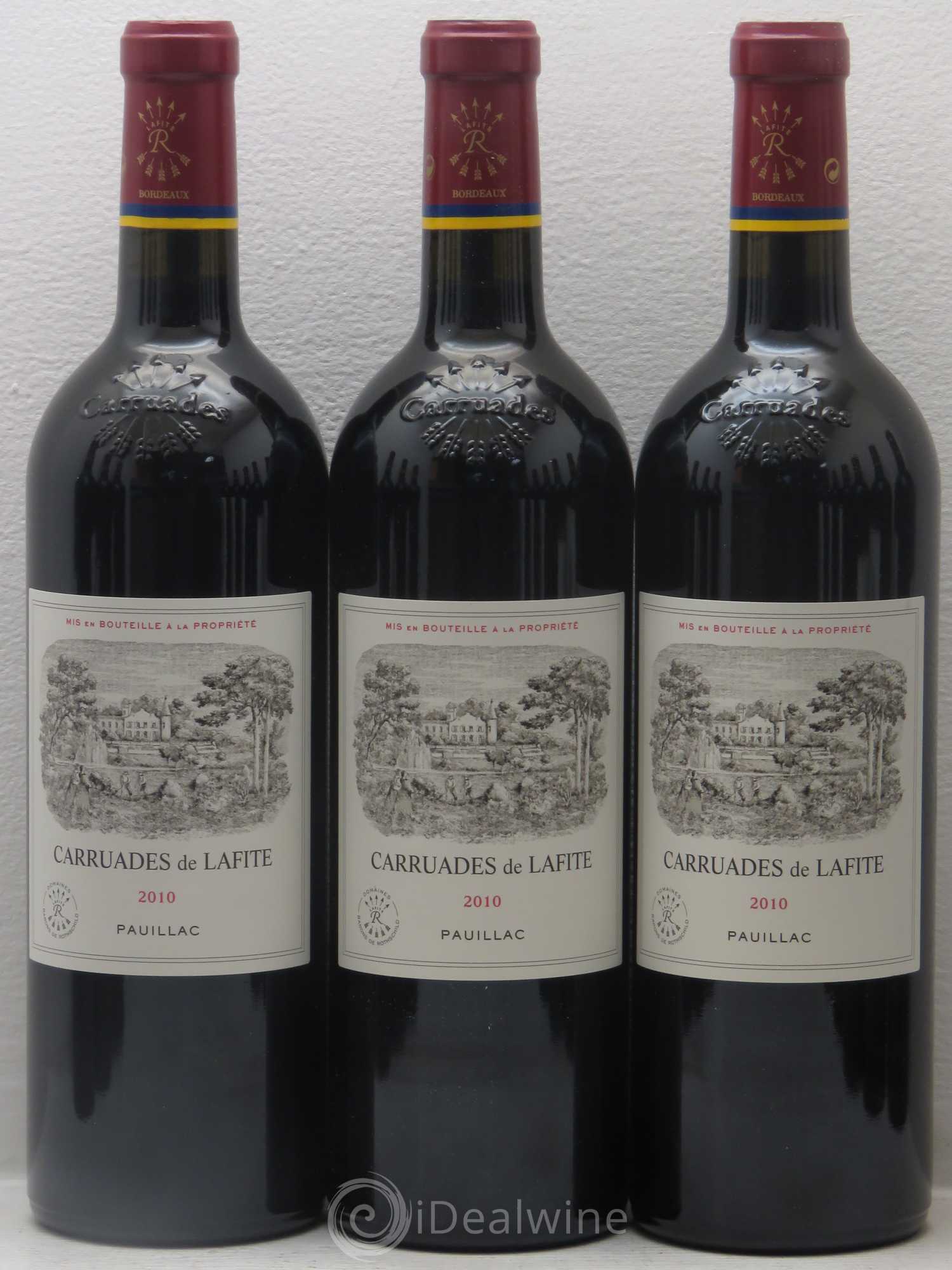 Carruades de Lafite Rothschild Second Vin 2010 - Lot de 12 bouteilles - 1