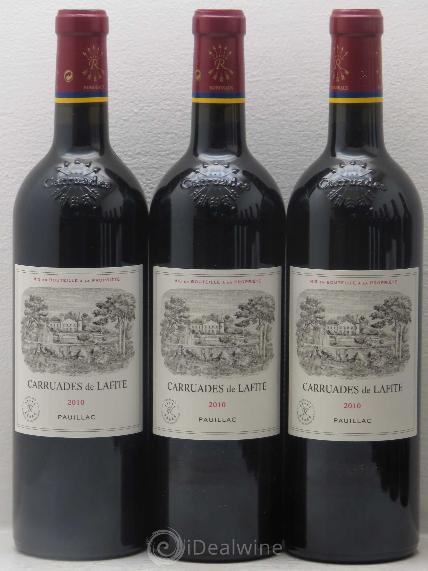 Carruades de Lafite Rothschild Second Vin 2010 - Lot de 12 bouteilles - 2