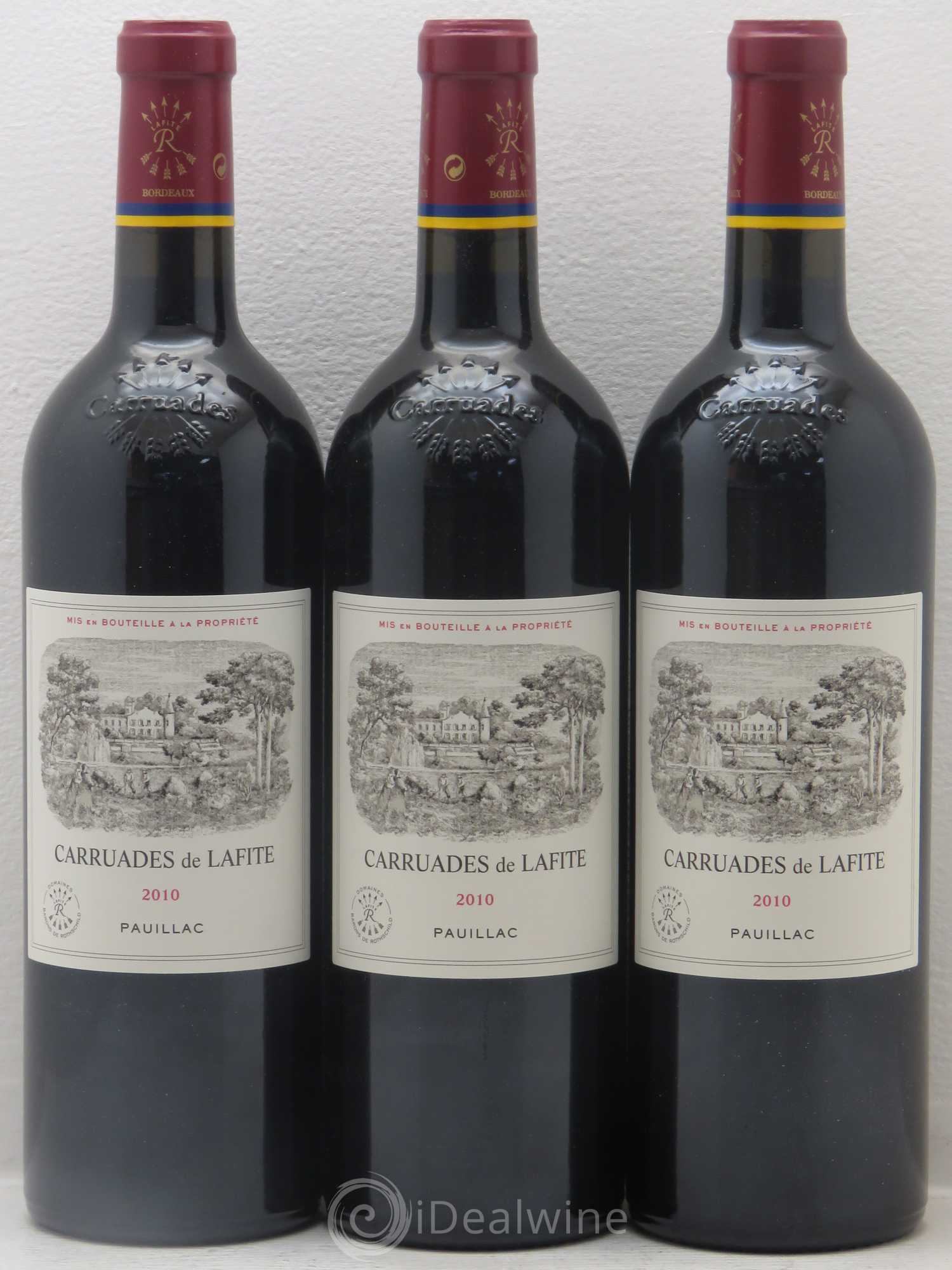 Carruades de Lafite Rothschild Second Vin 2010 - Lot de 12 bouteilles - 4
