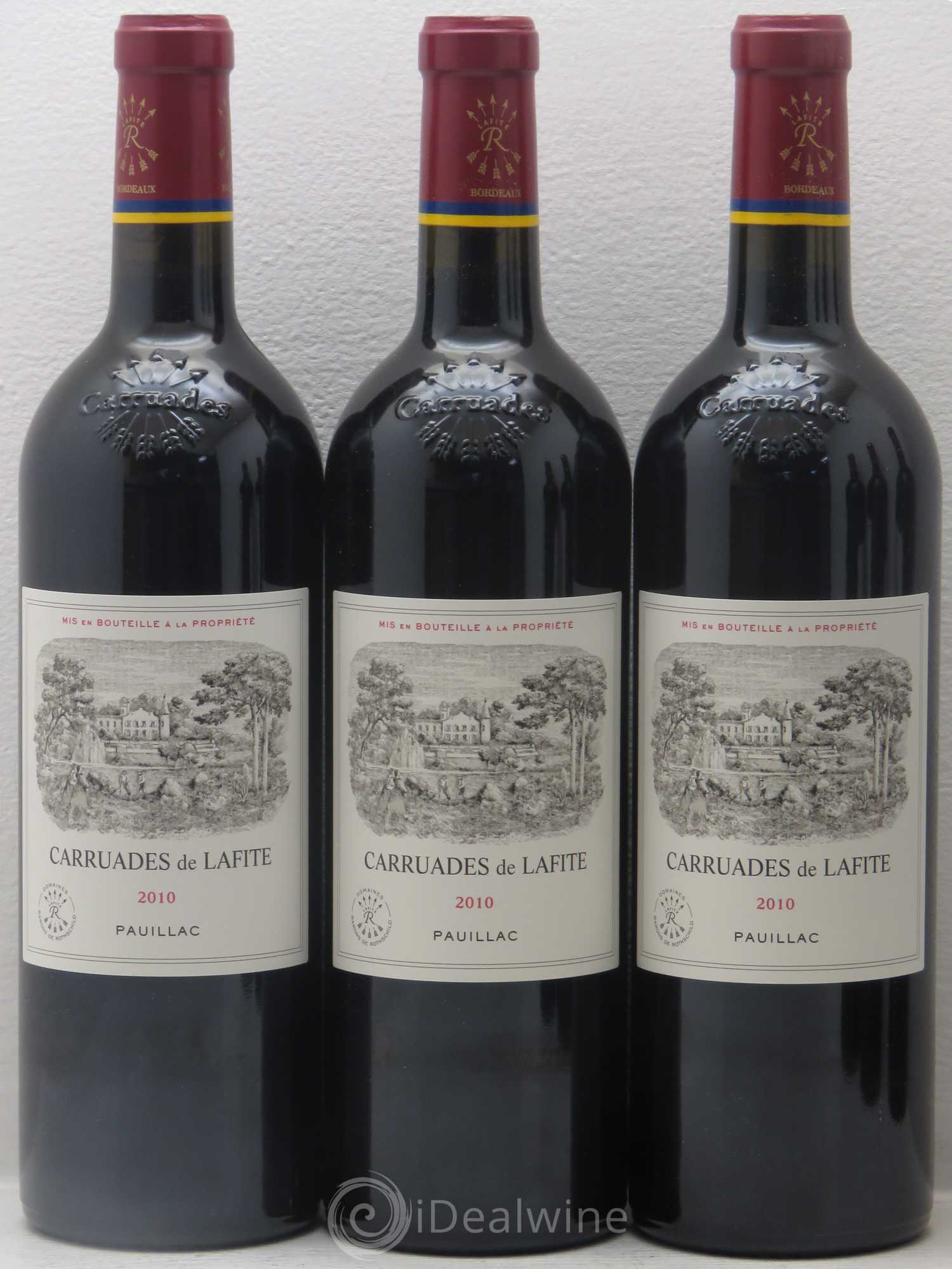 Carruades de Lafite Rothschild Second Vin 2010 - Lot de 6 bouteilles - 1
