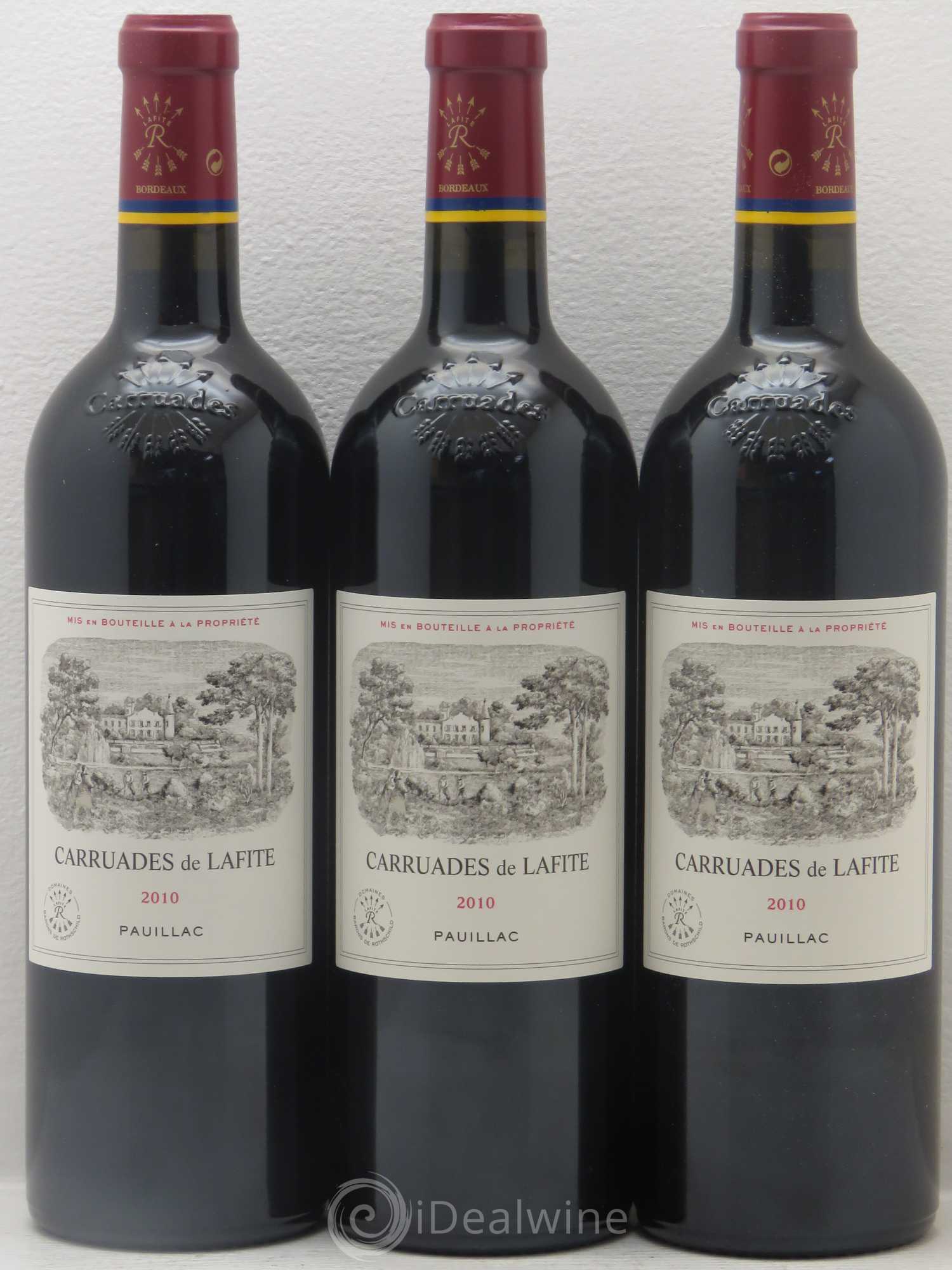 Carruades de Lafite Rothschild Second Vin 2010 - Lot de 6 bouteilles - 2